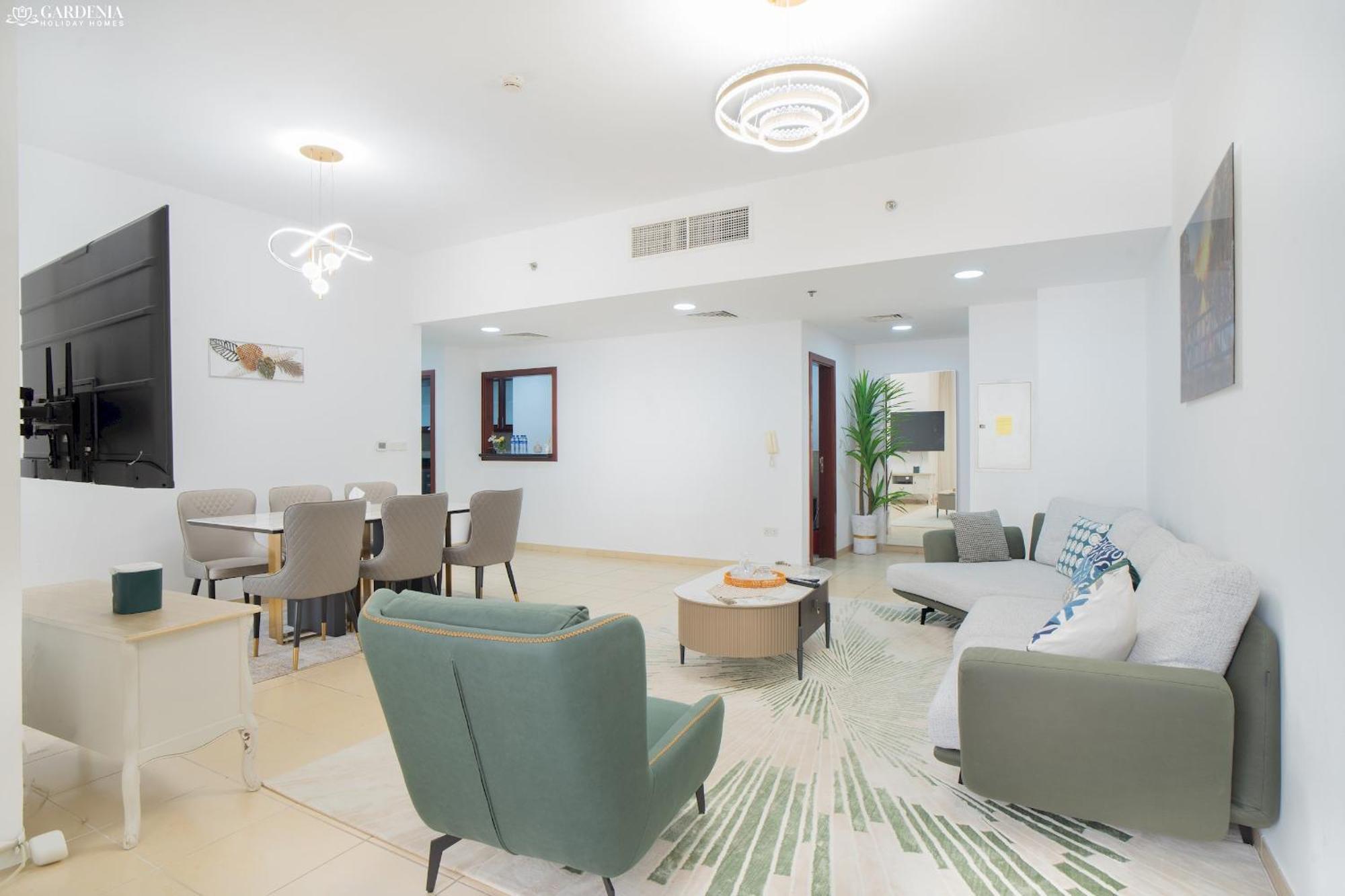 Jbr The Walk - Shams 2, Spacious Accommodate 7 Adults With 5m Walk To The By Gardenia Dubai