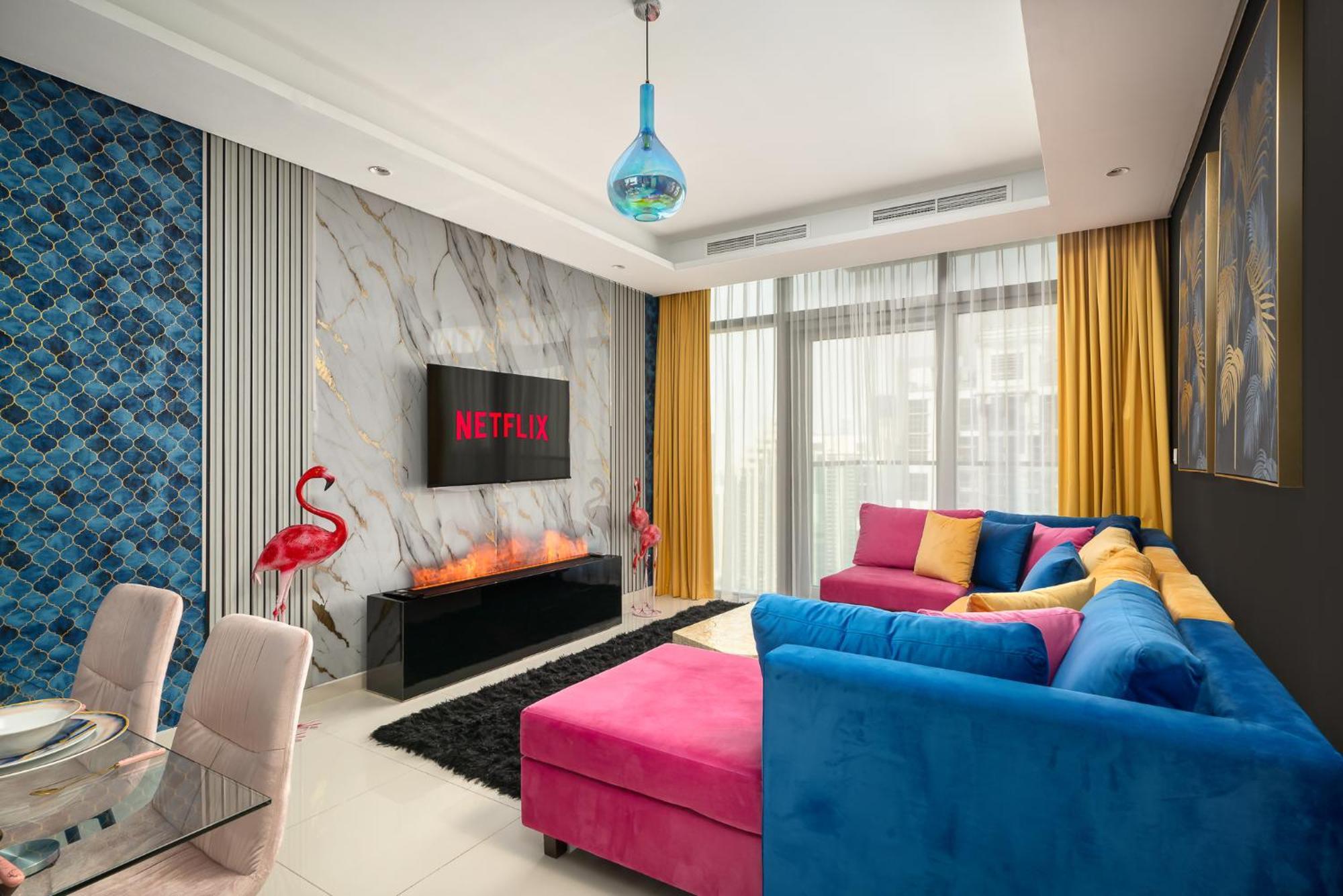 Apartamento Burj Khalifa View Balcony With 64th Floor Infinity Pool In Paramount Midtown