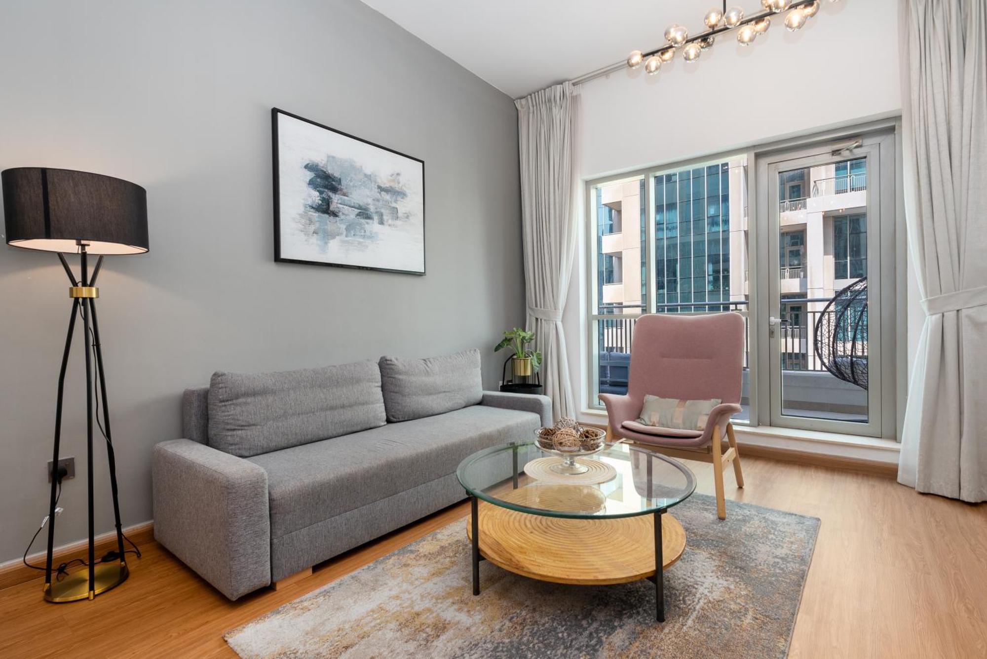 White Sage - Fountain View Stylish With Spacious Terrace * Dubái