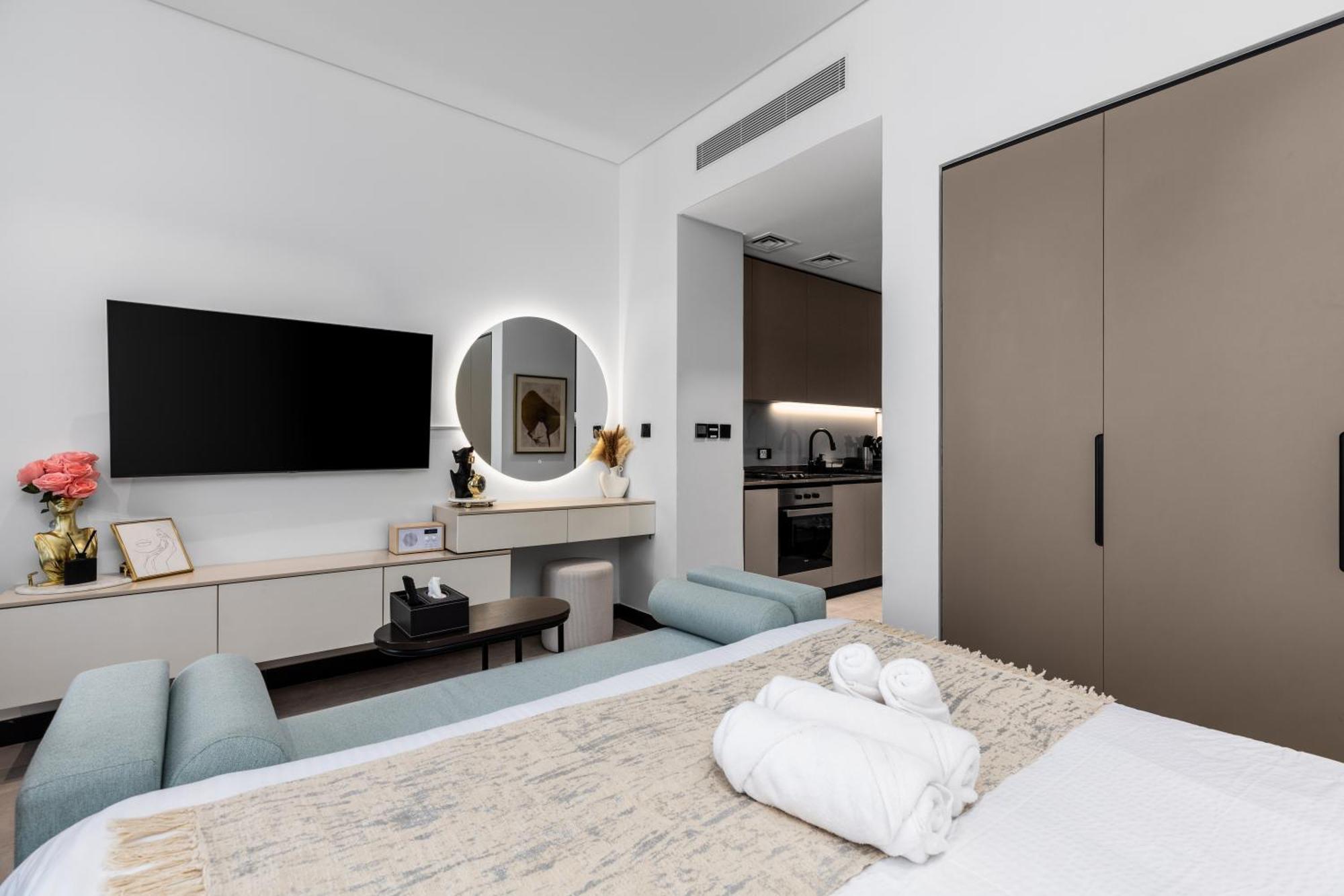 Apartamento Waves - Sophisticated Living In Business Bay,