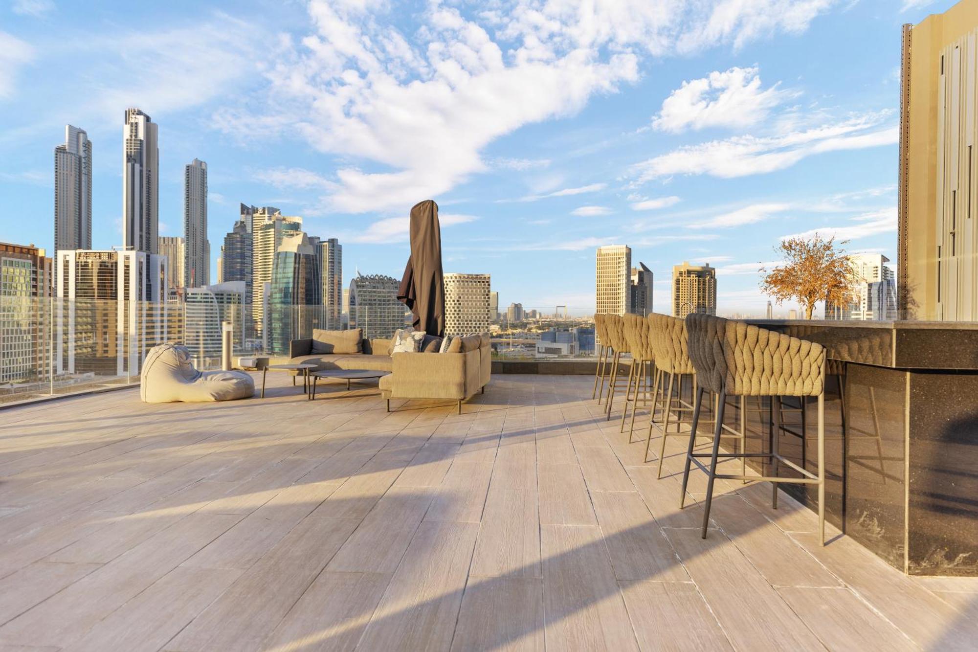 Apartamento Waves - Sophisticated Living In Business Bay,