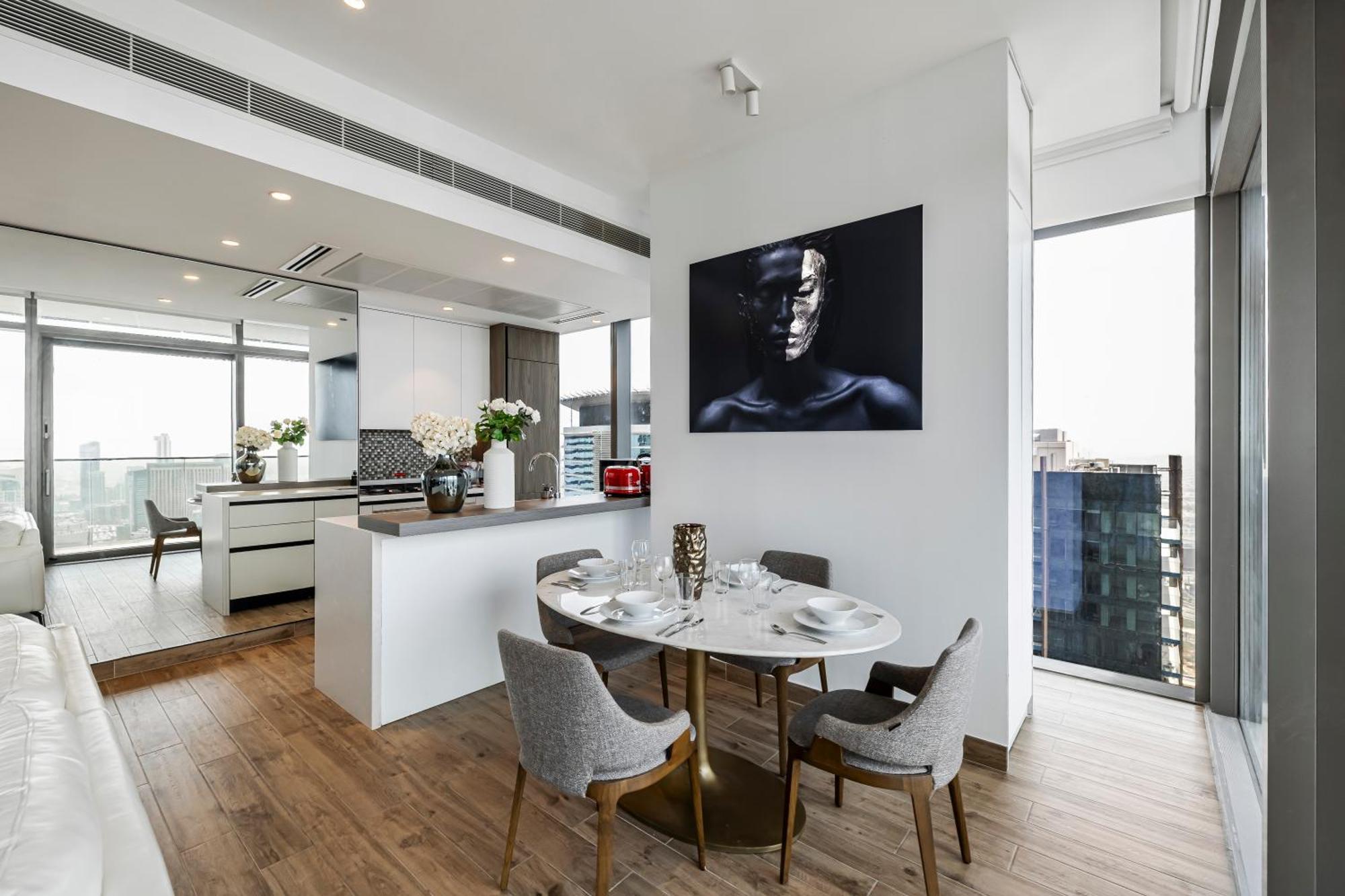 Fantastic 2beds High Floor Marina Gate 3 *