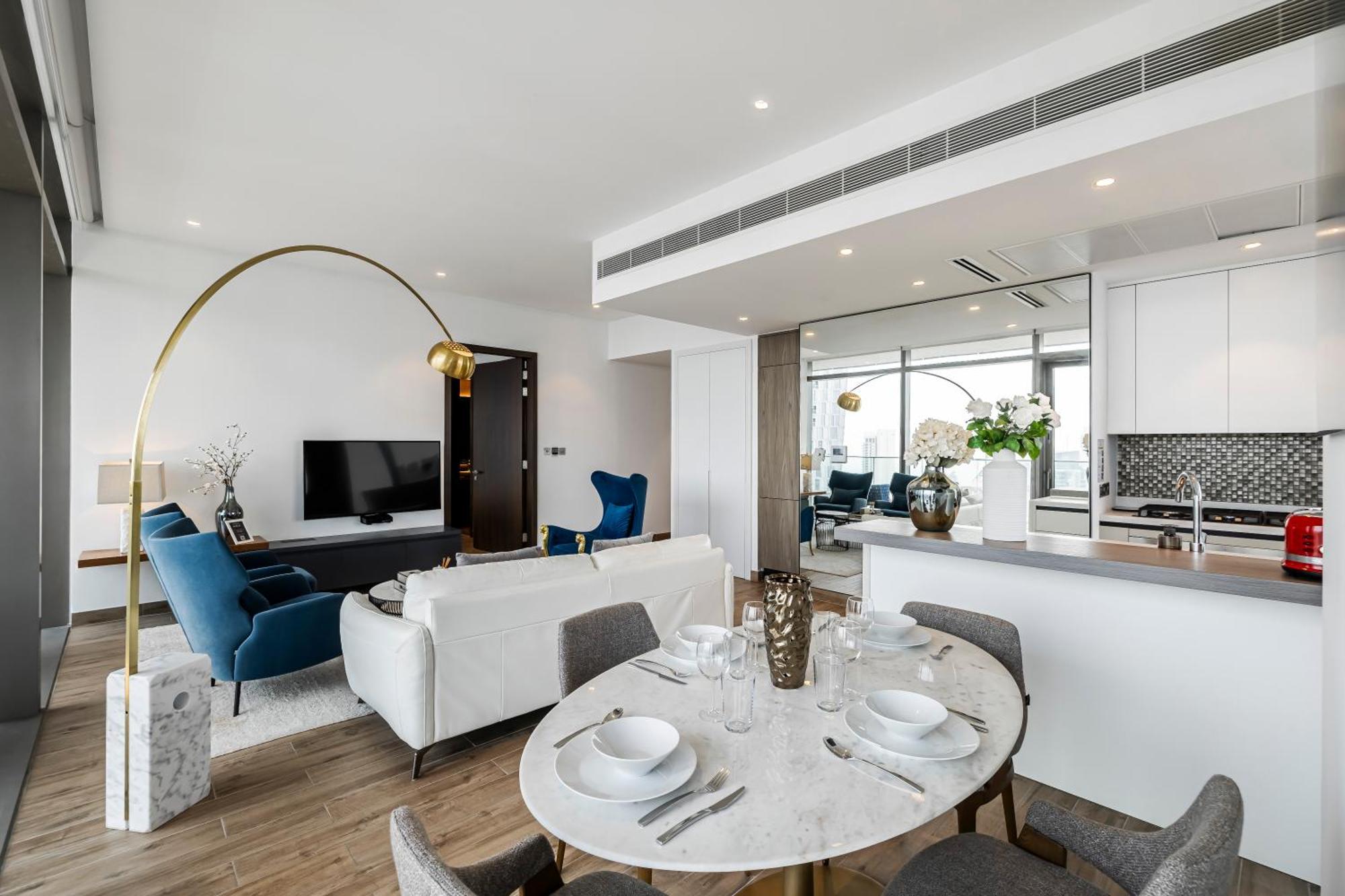 Fantastic 2beds High Floor Marina Gate 3 Apartment *