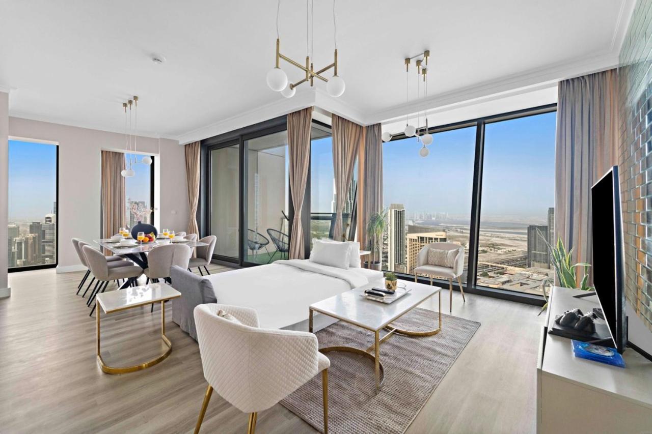 First Class 3br With Full Burj Khalifa And Fountain View Lägenhet *