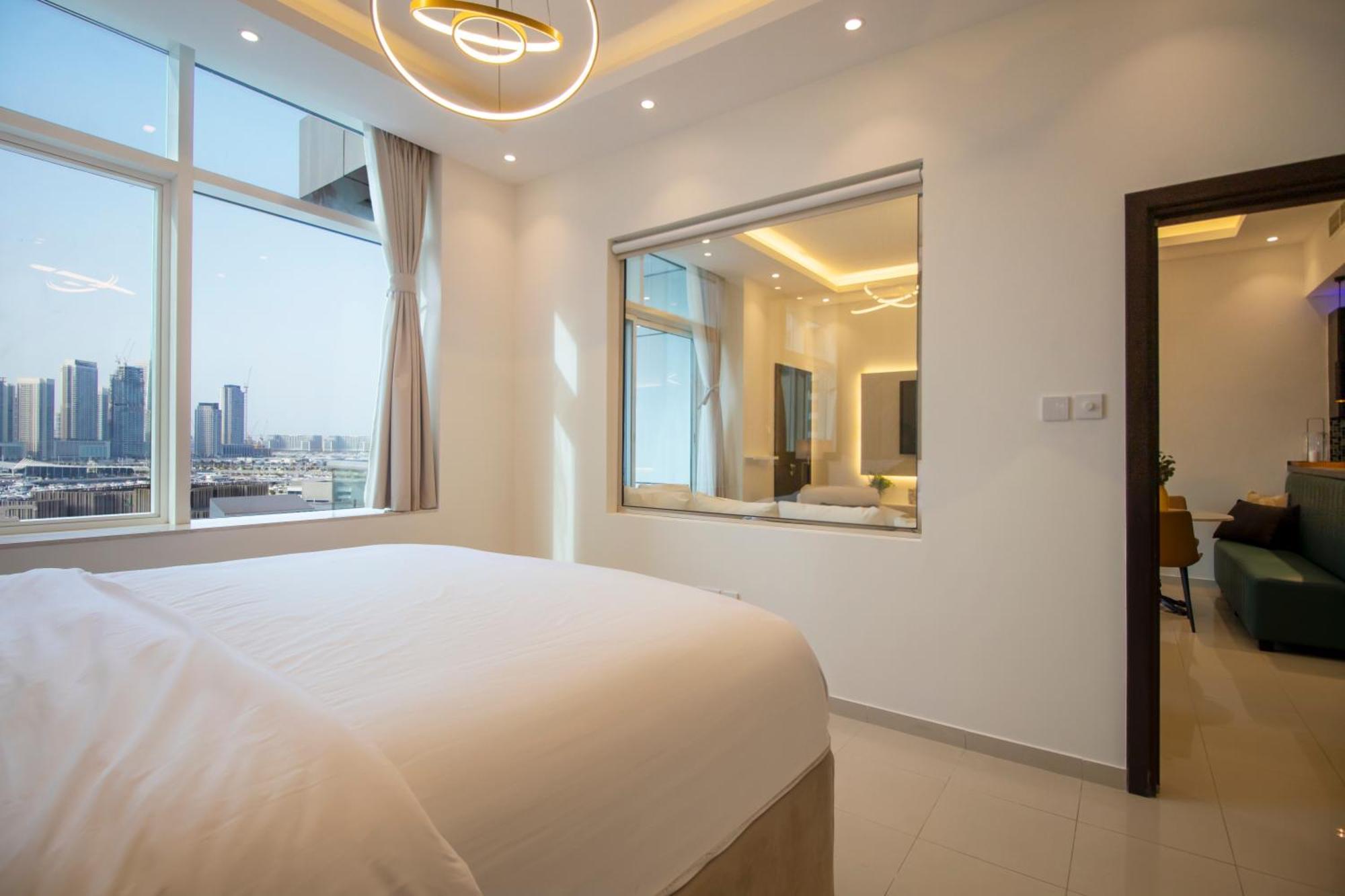 Apartamento Vacation Friendly View Luxury 1bedroom- Walk To & Mall Dubái