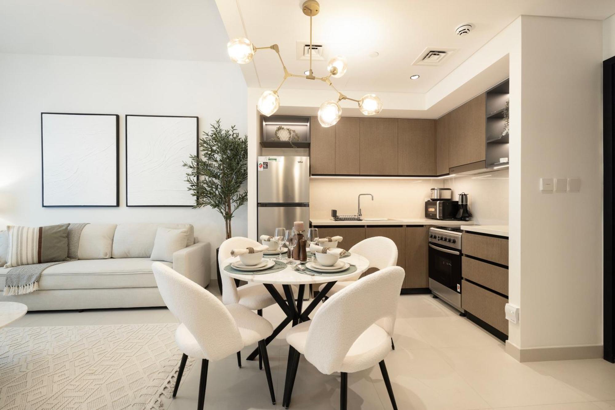 Appartement Burj Crown - Urban Chic Opera Boulevard View, Walk To Mall