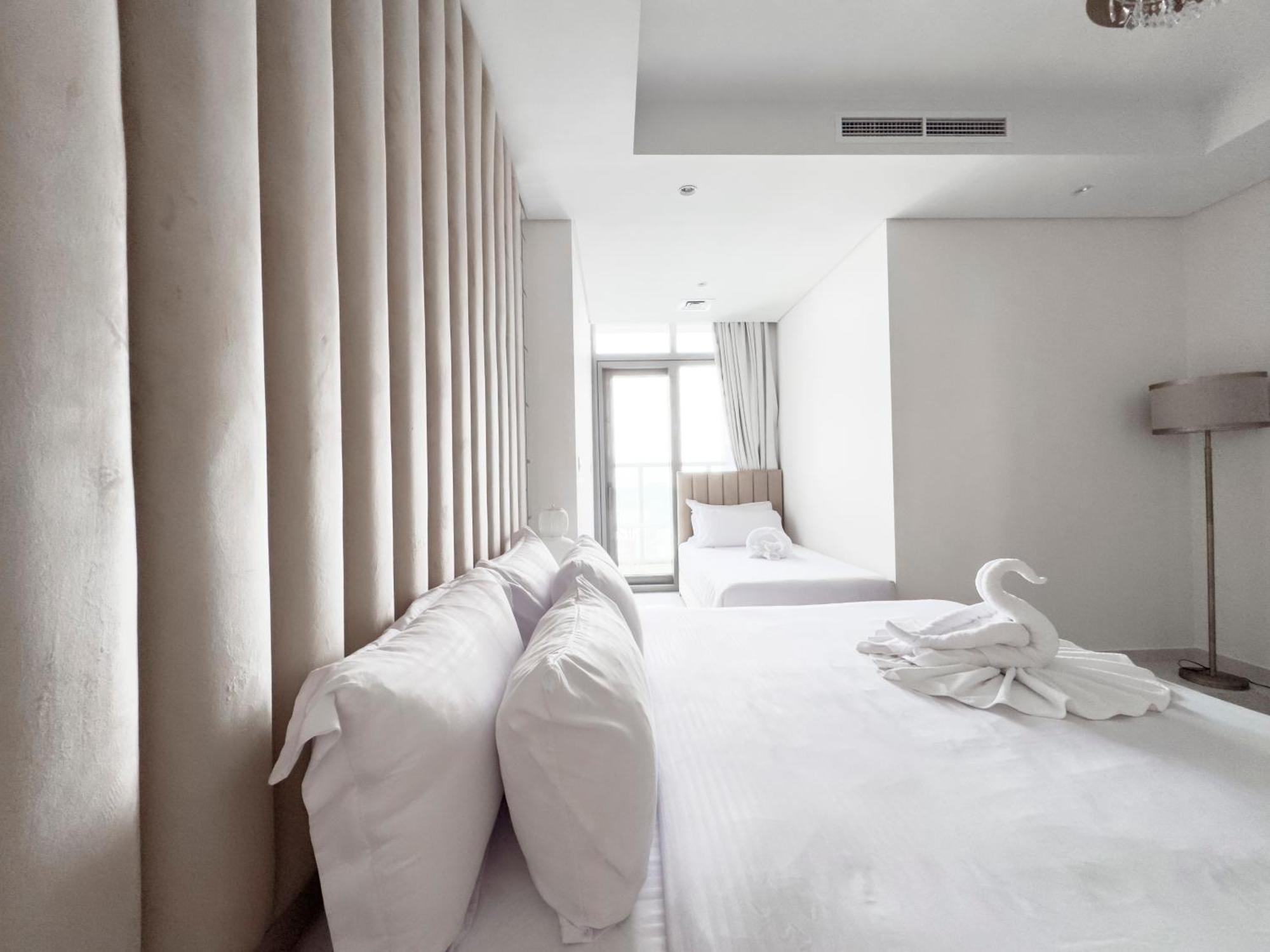 Paramount Midtown - 53rd Floor 2bedroom With Famous Roof Infinity Pool Overlooking Burj Khalifa Appartement