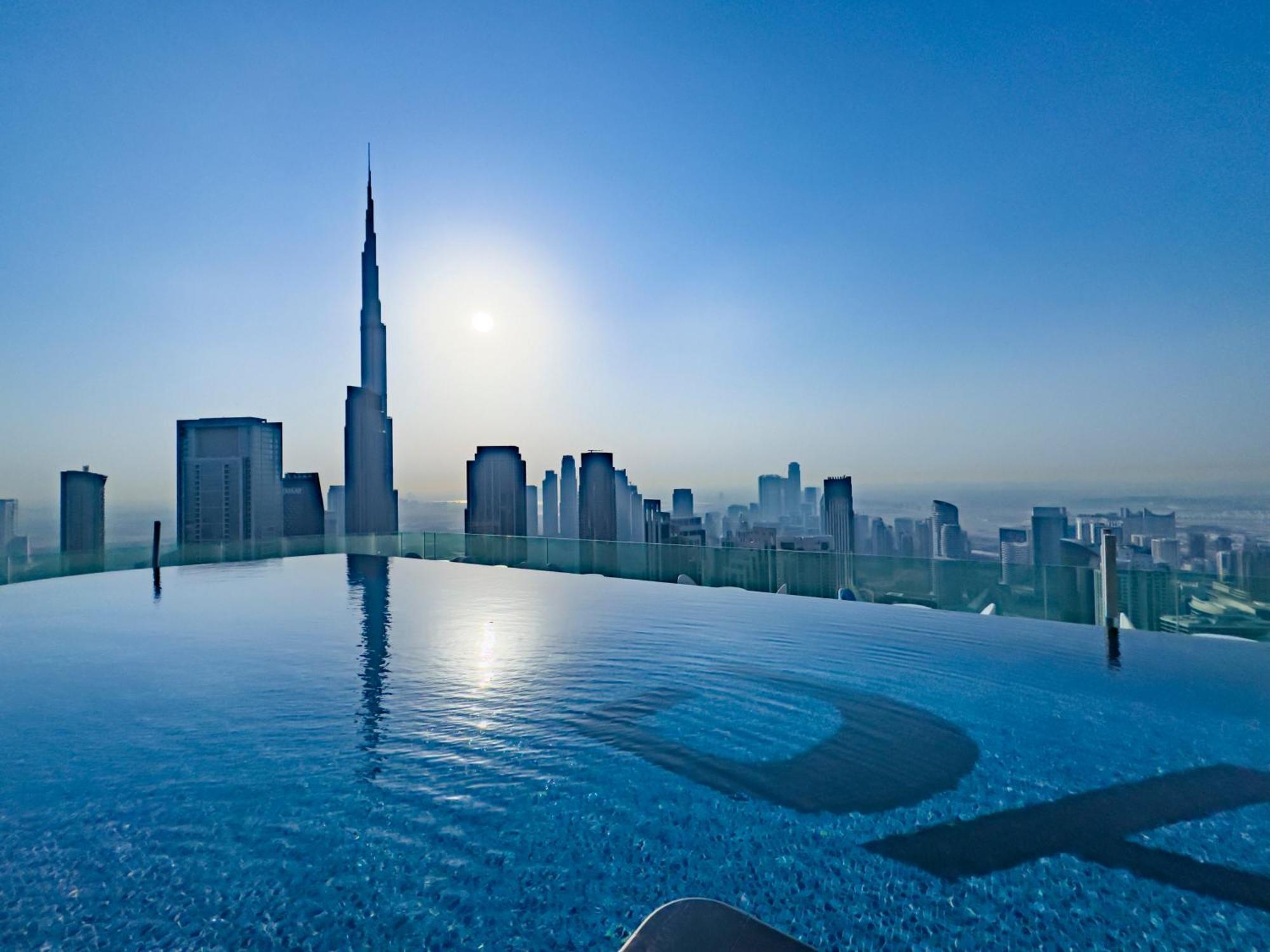 Paramount Midtown - 53rd Floor 2bedroom With Famous Roof Infinity Pool Overlooking Burj Khalifa