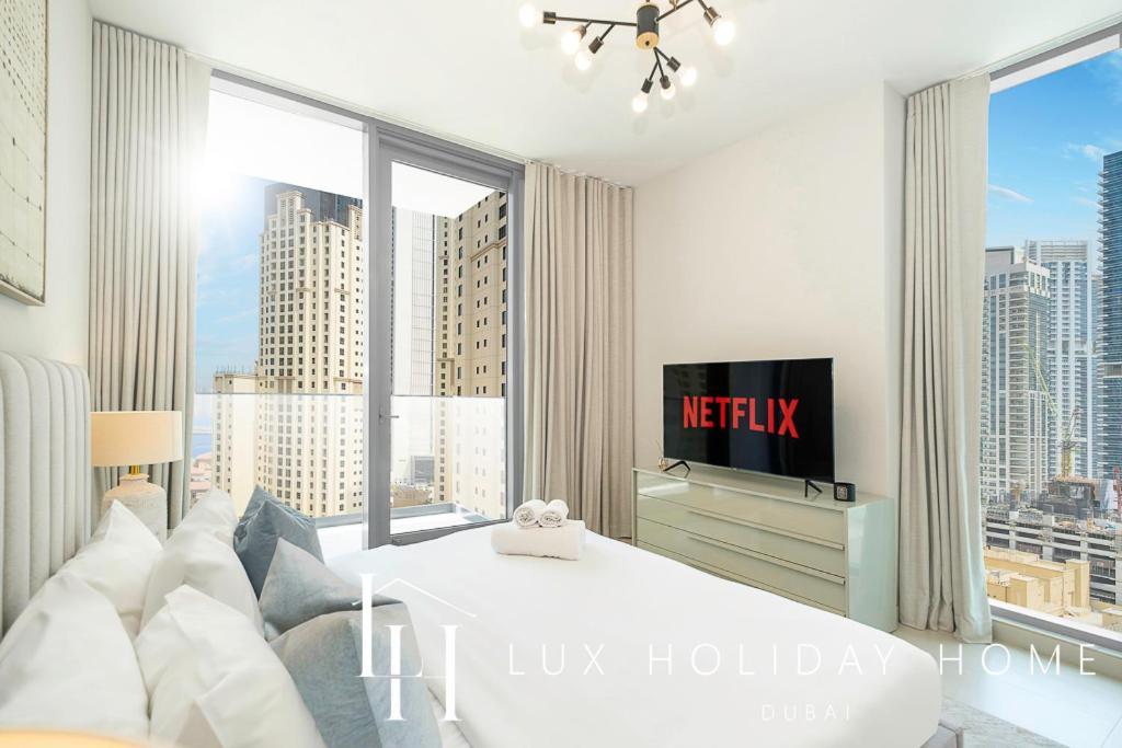 Lux Contemporary With Full Marina View 3 Apartemen Dubai