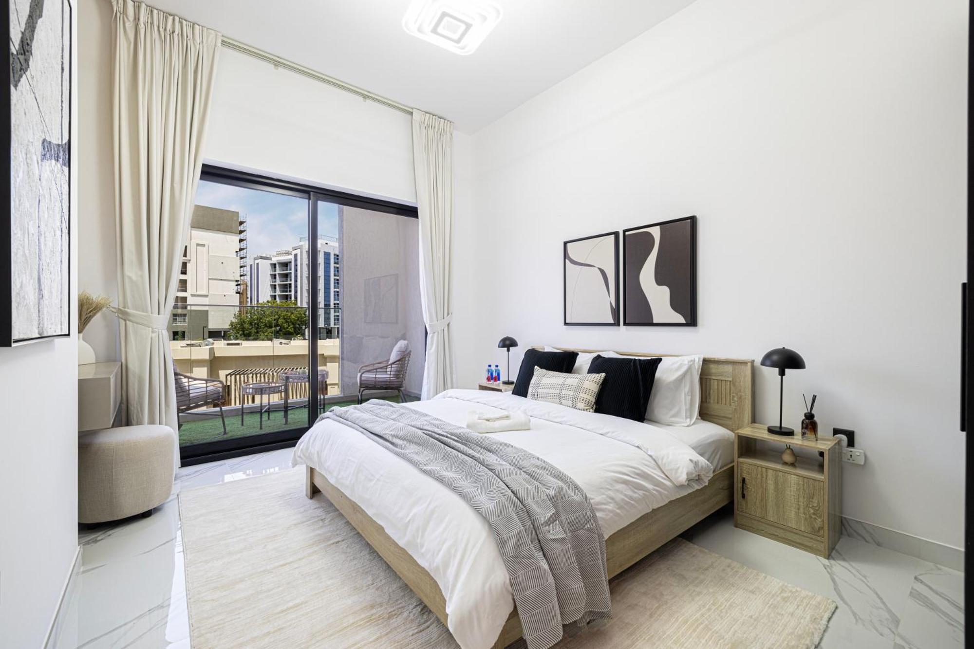 New Serene 1br With Pool & Sauna Dubái