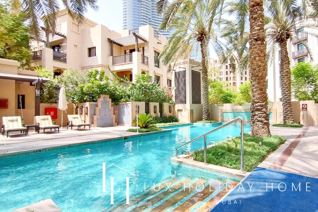 Lux Burj Khalifa View Across Mall Apartamento *