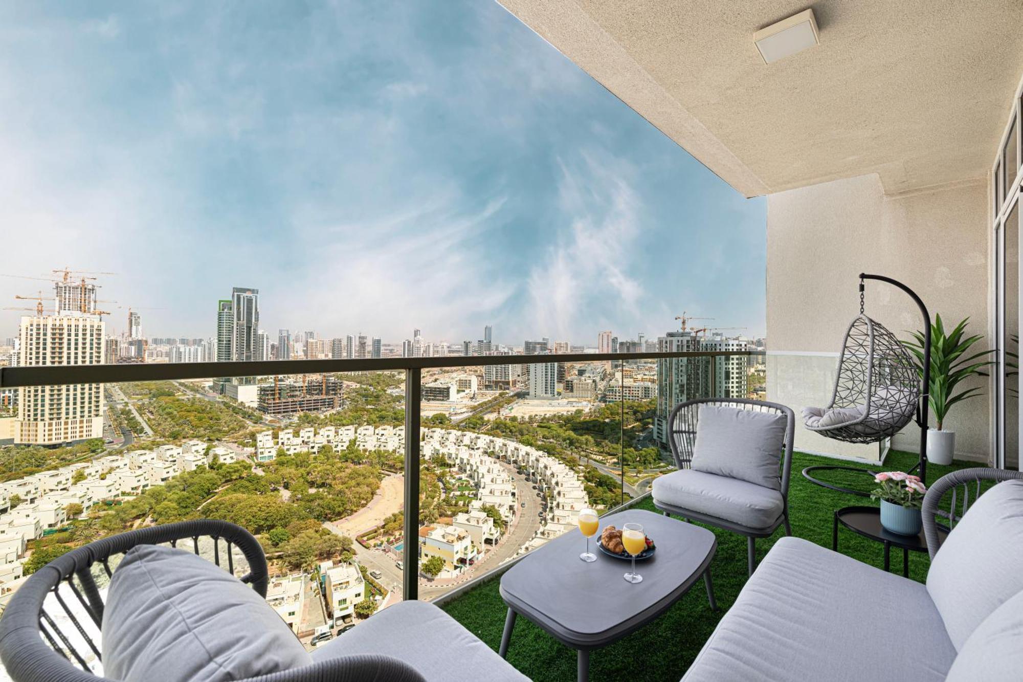 Smartstay At Zaya Hameni - Modern Luxury - Unique In Jvc Lägenhet