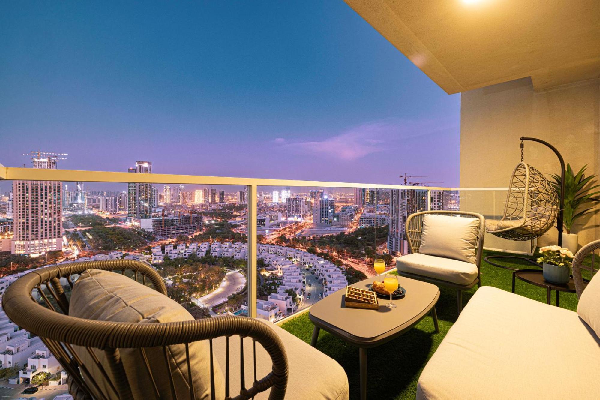 Smartstay At Zaya Hameni - Modern Luxury - Unique In Jvc Lägenhet *