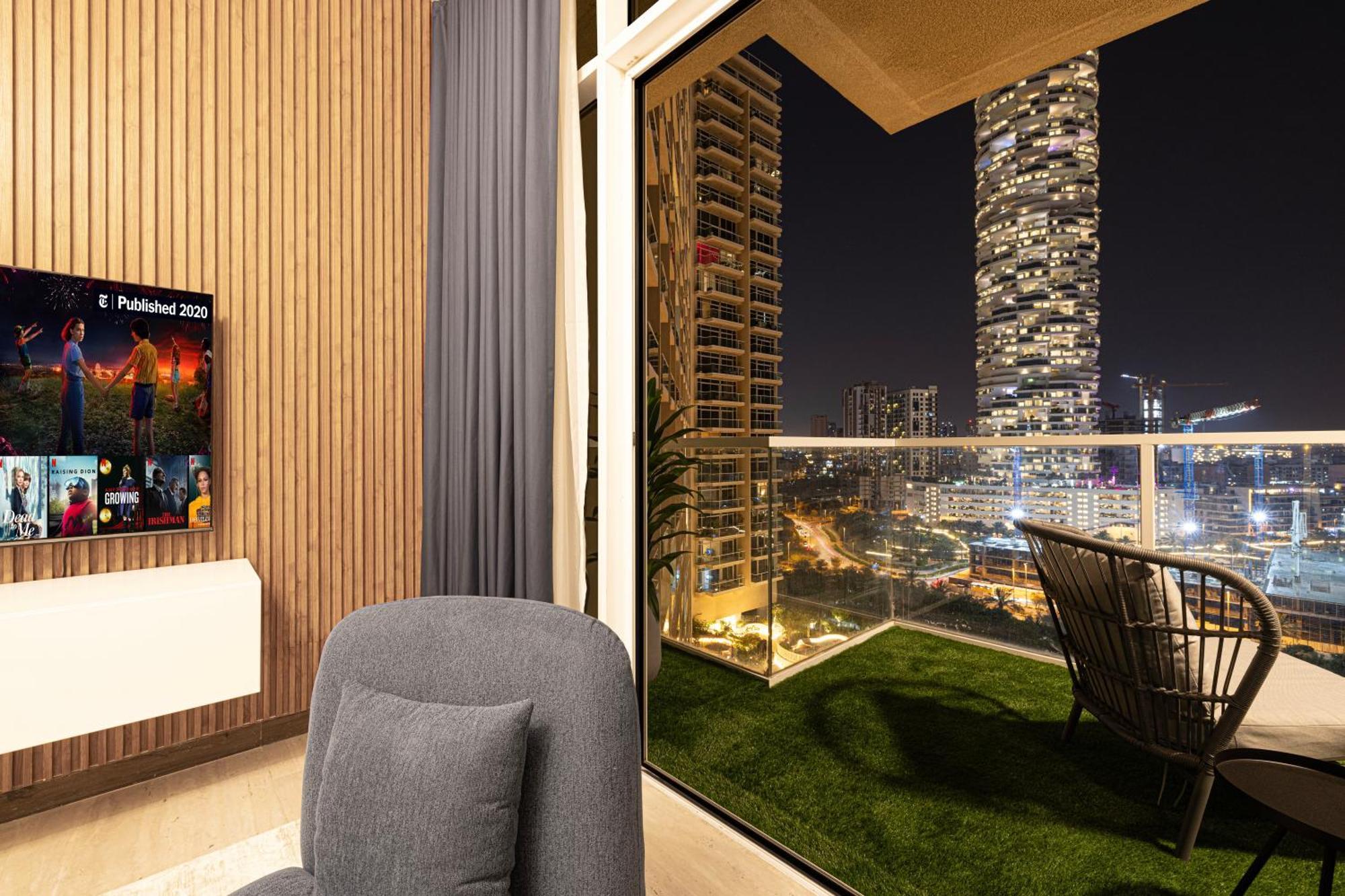 Lägenhet Smartstay At Zaya Hameni - Modern Luxury - Unique In Jvc *