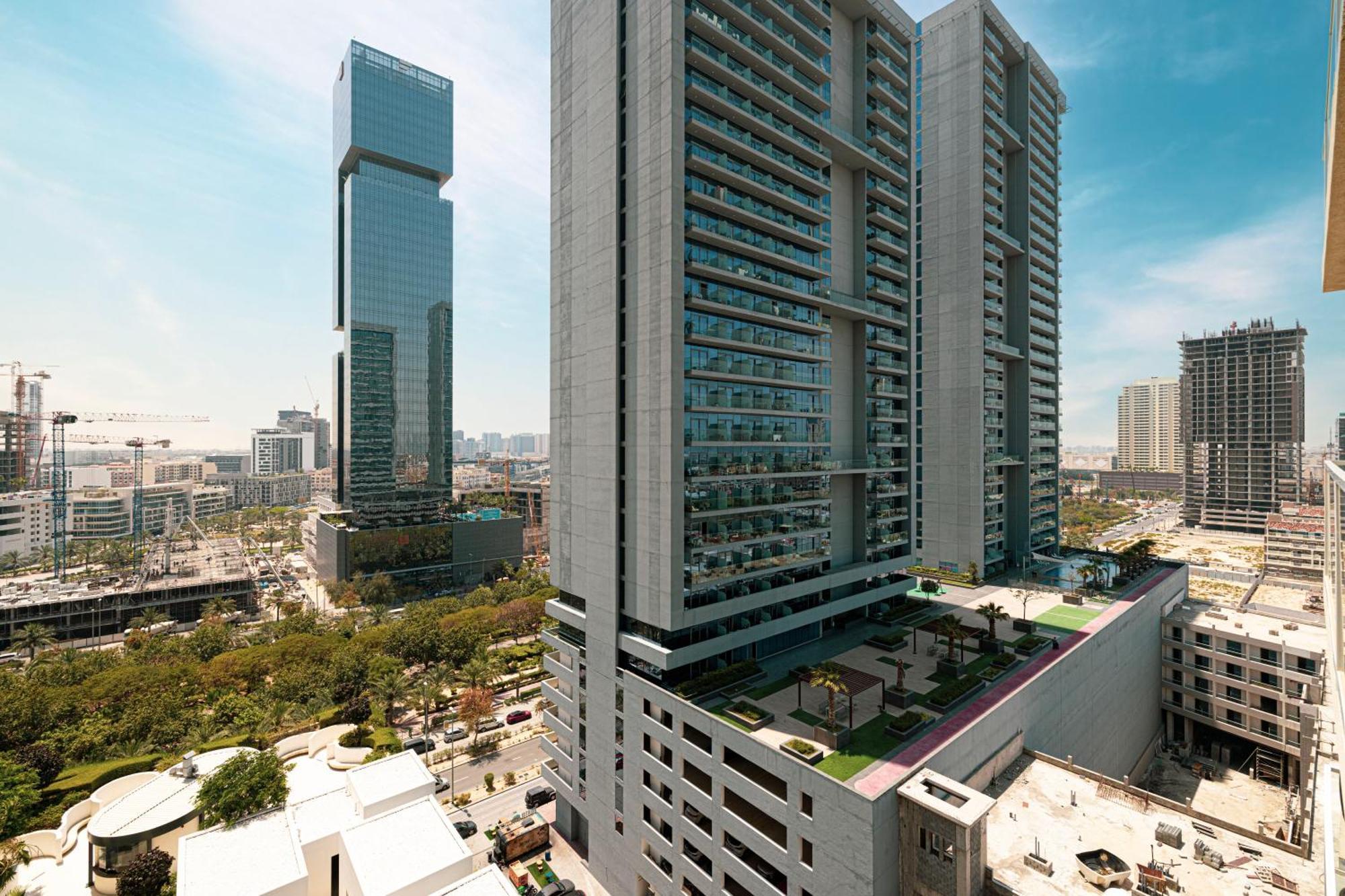 Lägenhet Smartstay At Zaya Hameni - Modern Luxury - Unique In Jvc Dubai