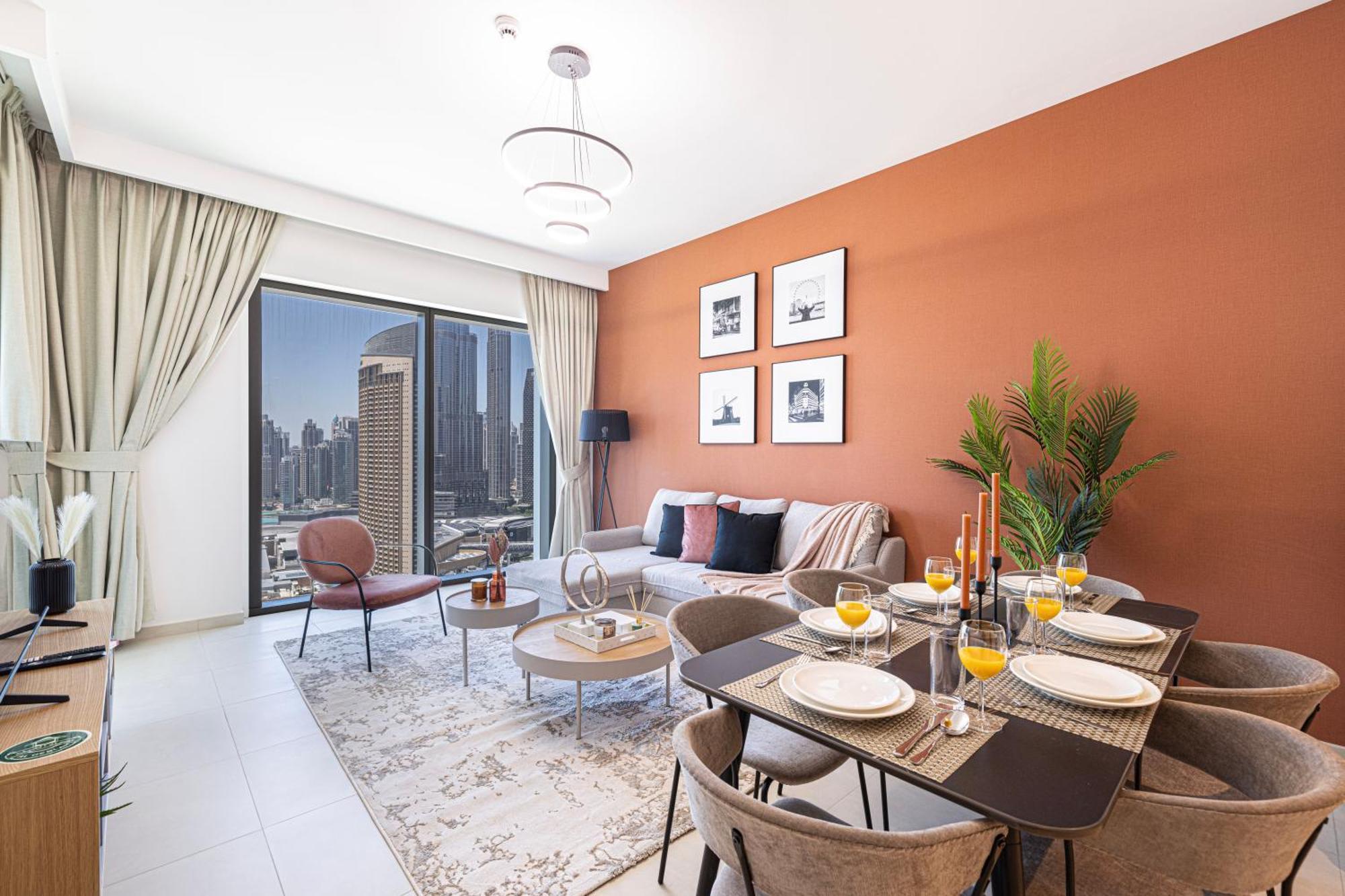 Apartamento Luxury Family Friendly 5mn Walk To Mall Dubái