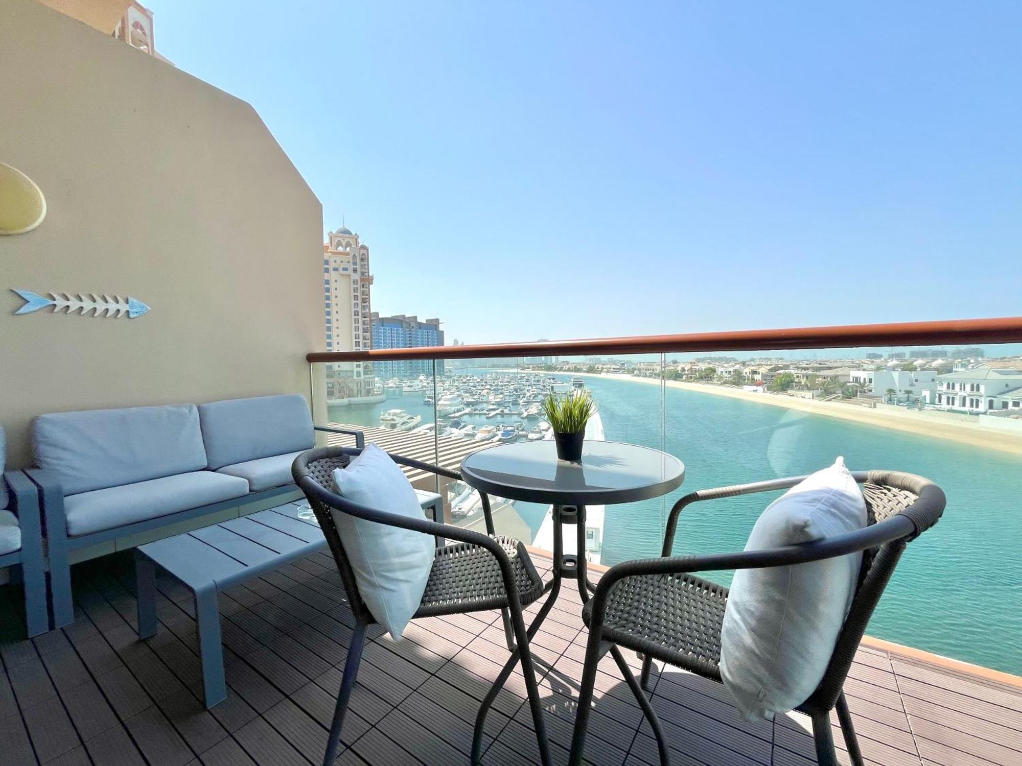 Palm Jumeirah Upgraded & Cozy Boutique Lägenhet Dubai