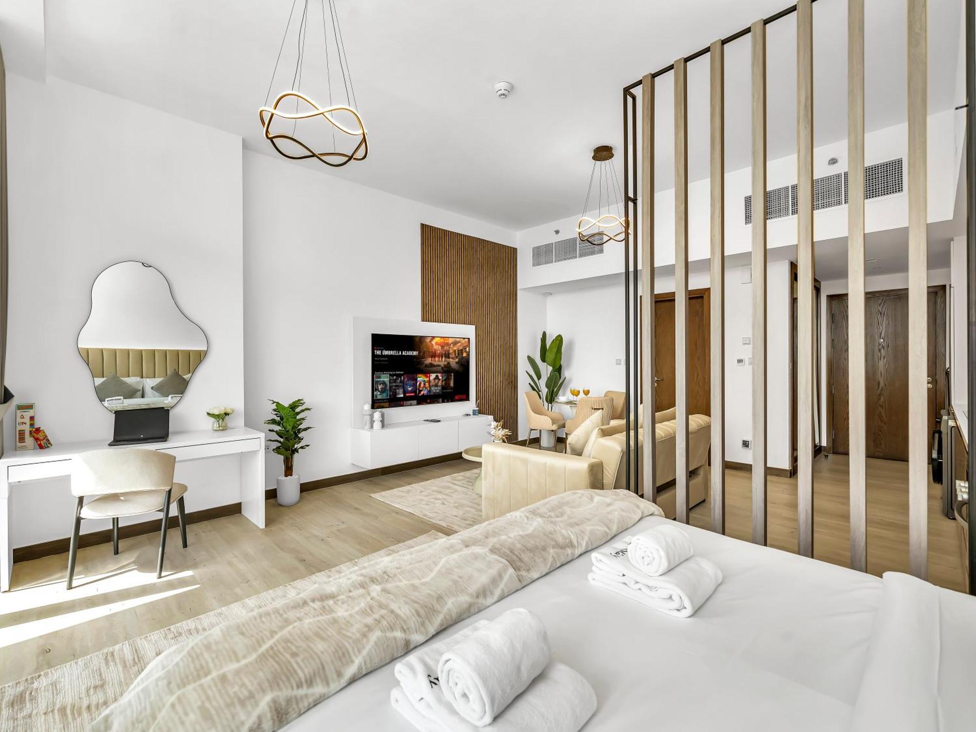 Smartstay At Zaya Hameni - Modern Luxury - Unique In Jvc Lägenhet Dubai