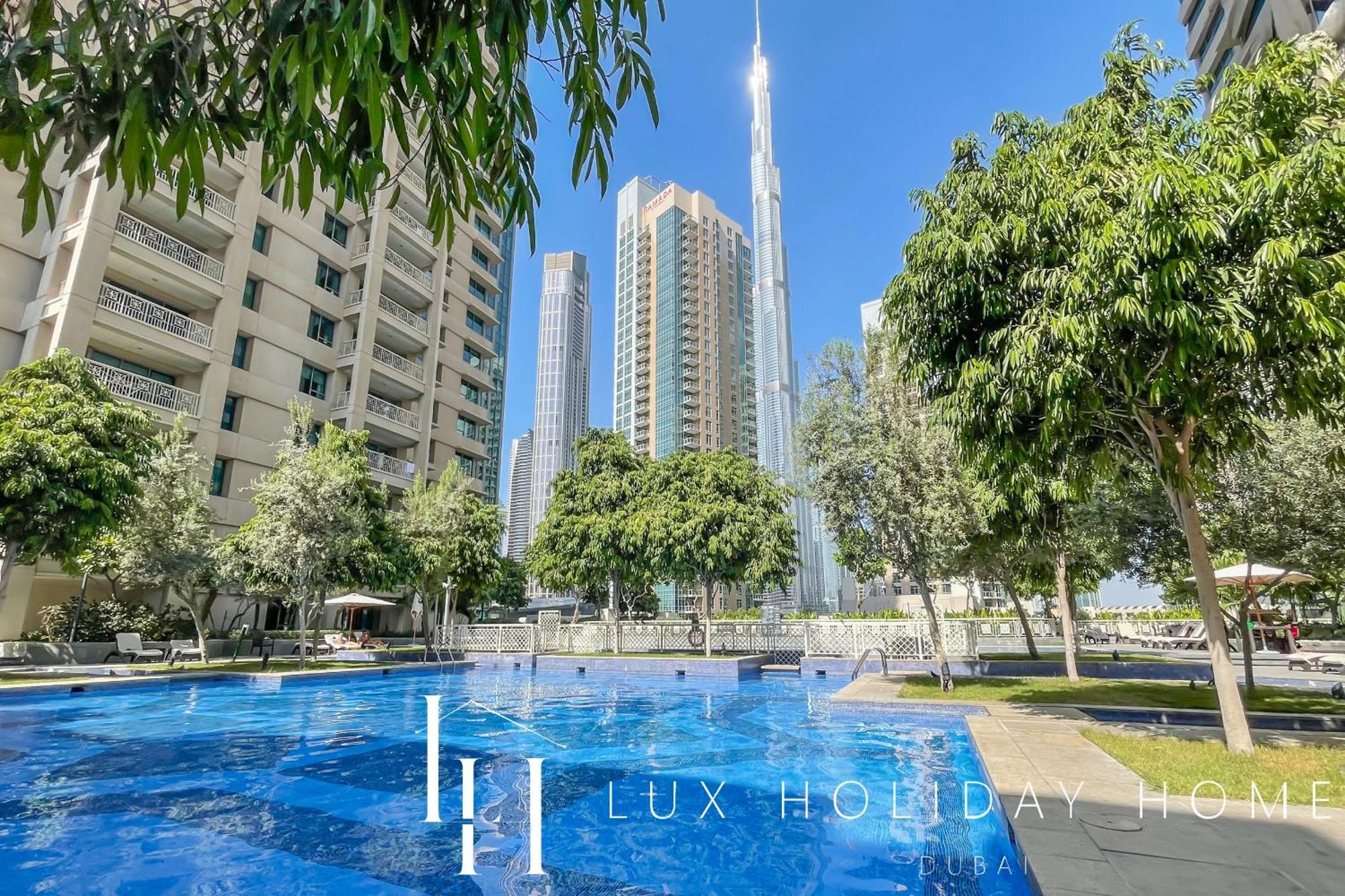 Lux The Burj Khalifa Fountain View Appartement Dubaï