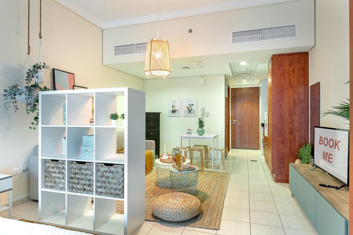 Bohemian Inspired Studio Perfect For A Family Of 4 In Jlt!