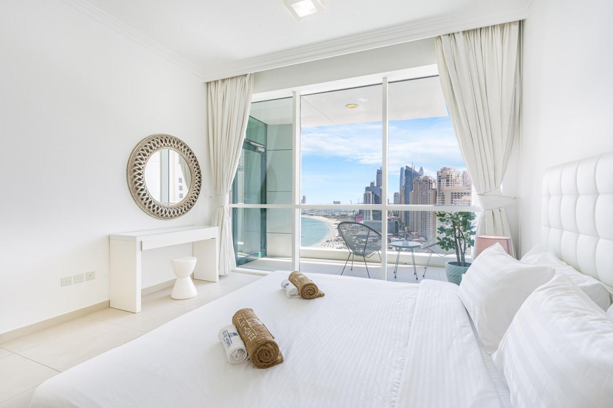 Lux With Direct Access In Al Bateen Appartement