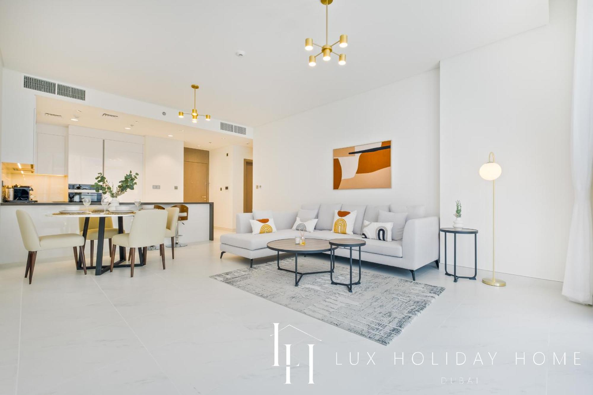 Lux The District One Lagoon View 3 Appartement *