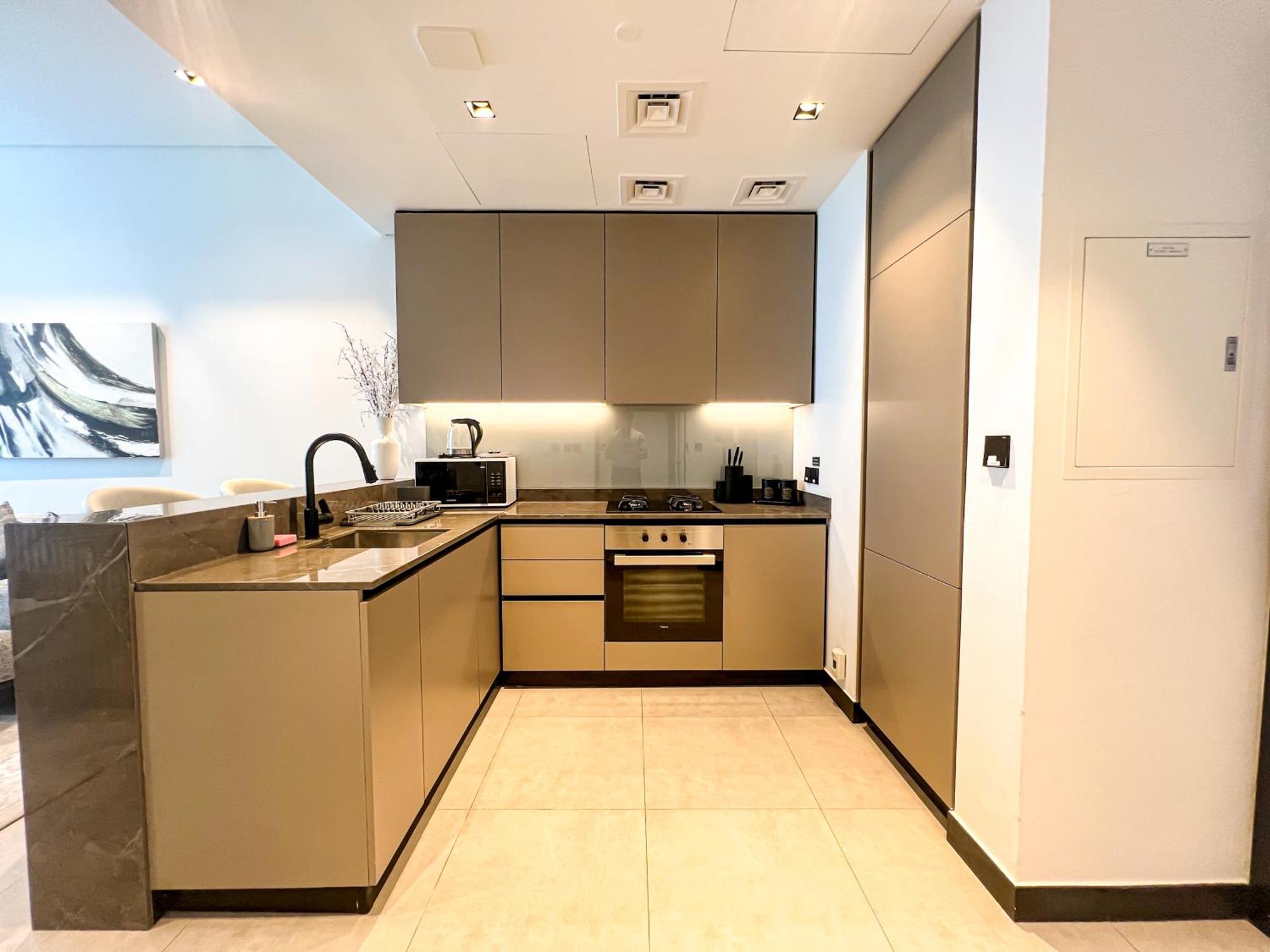 Apartamento Chic 1-bedroom With Epic Burj Khalifa Views