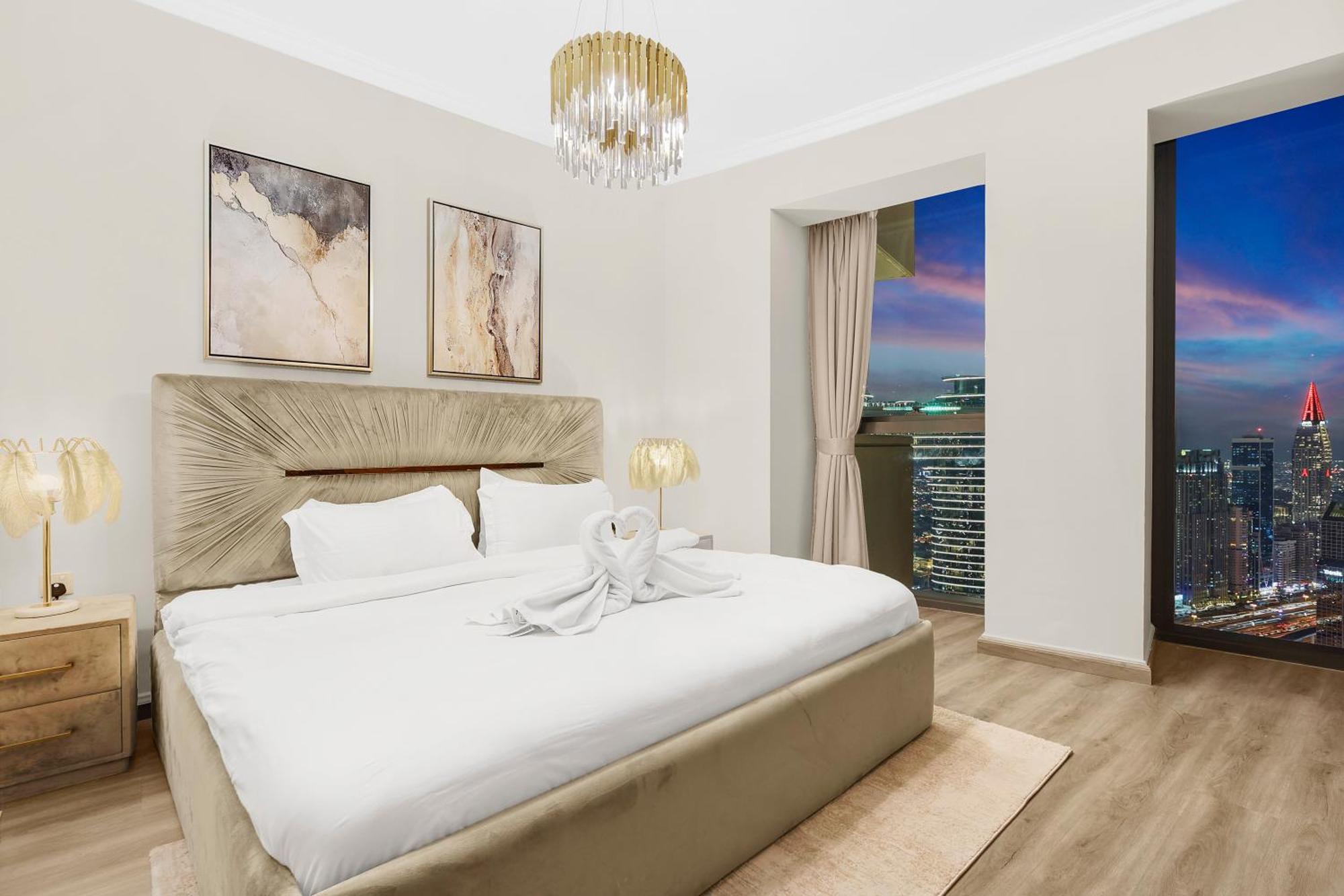 First Class 3br With Full Burj Khalifa And Fountain View Lejlighed Dubai