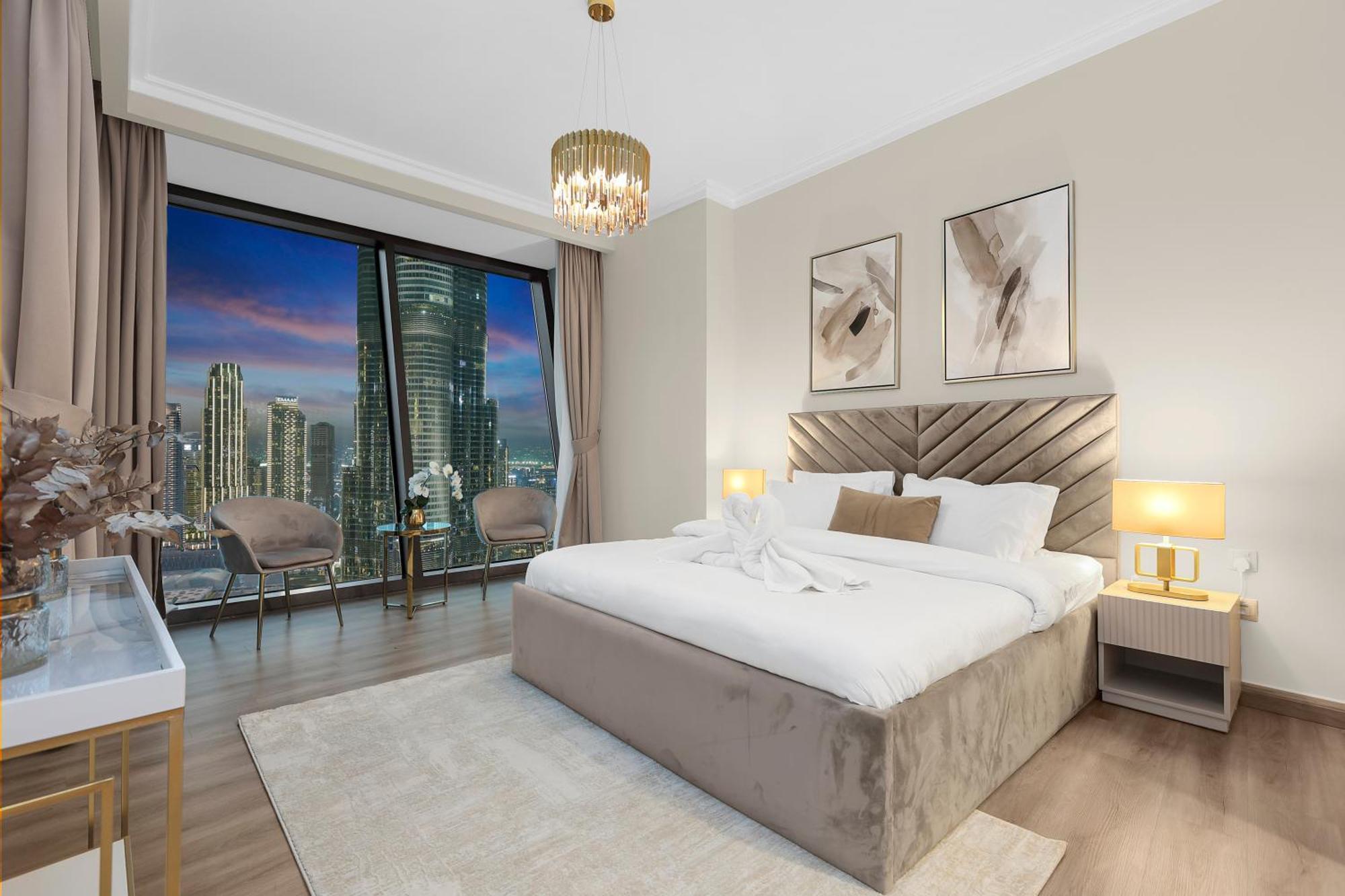 First Class 3br With Full Burj Khalifa And Fountain View Lejlighed