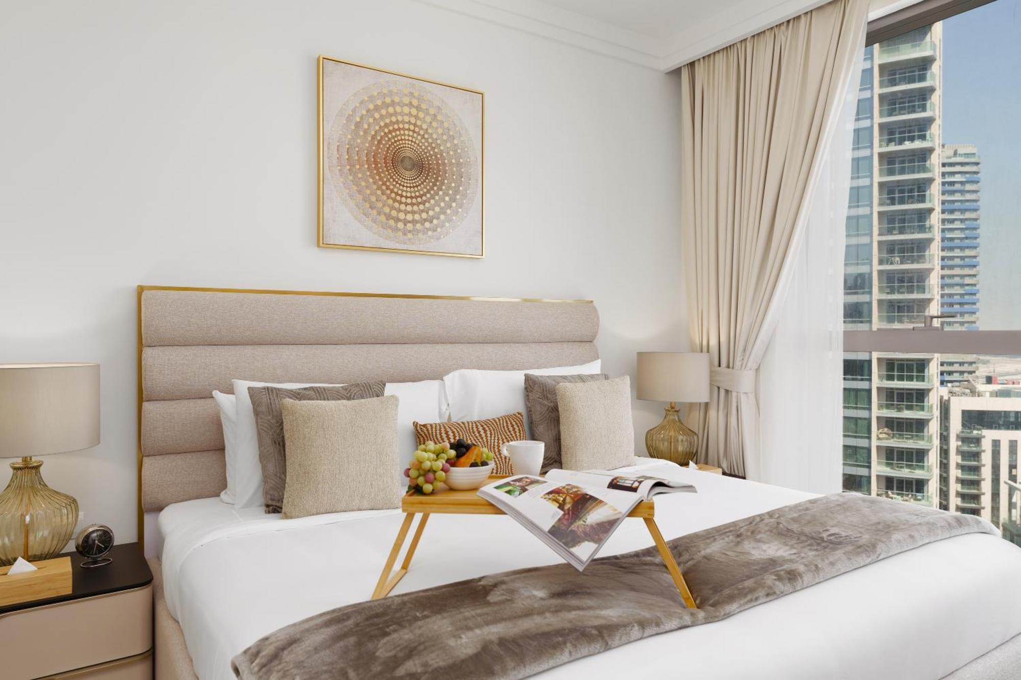 Lägenhet Maison Privee - Inviting With Fabulous Canal & Skyline Vws Dubai