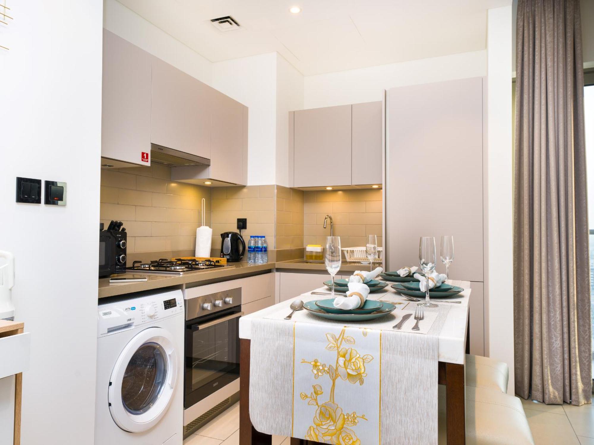 Easygo- Stylish 1bdr Sobha Creek Vista- Meydan Living Appartement