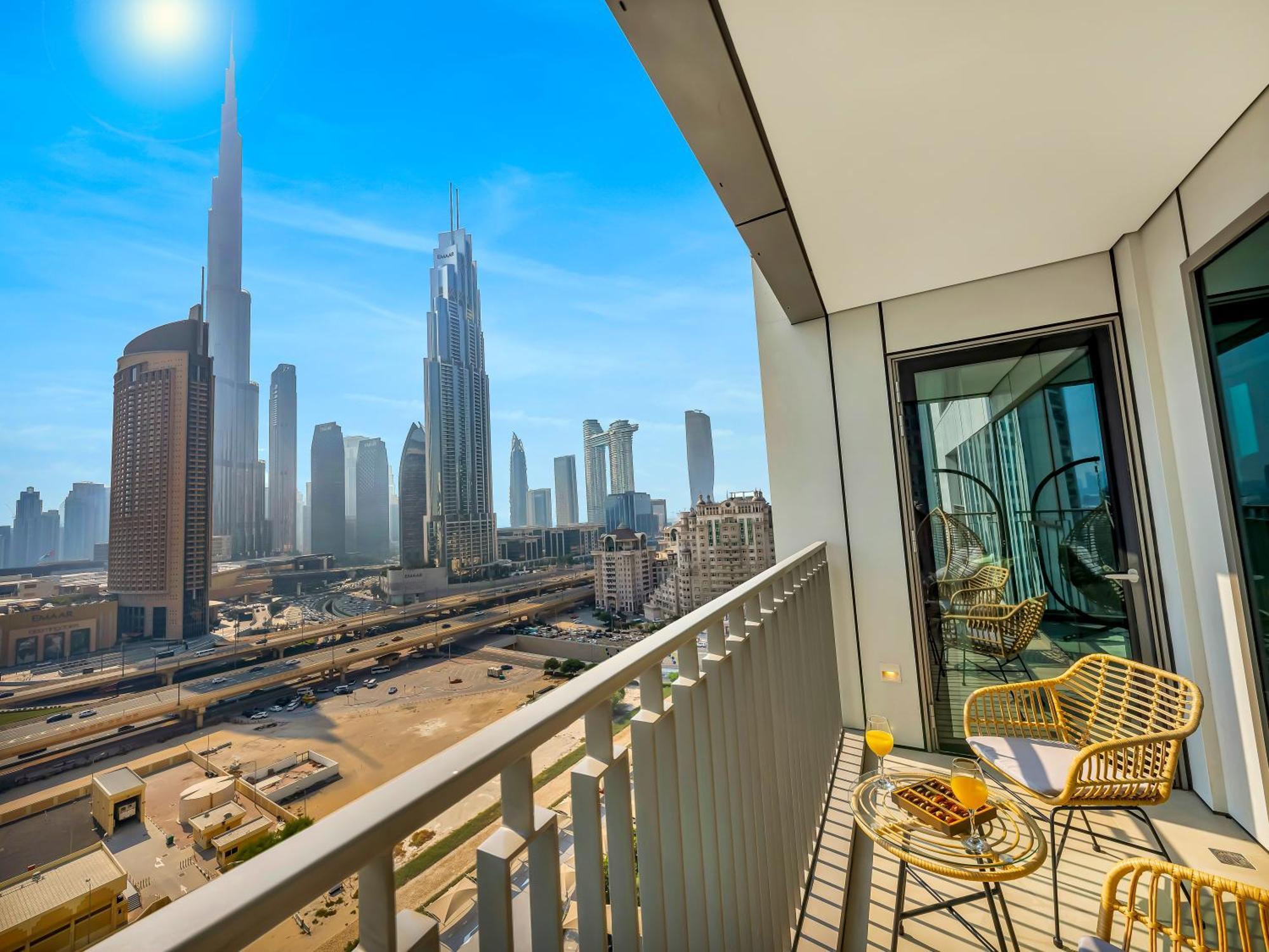 Al-fannan At Downtown Views 2 - Burj Khalifa View - Brand New Luxury 2 Bedroom Dubaï