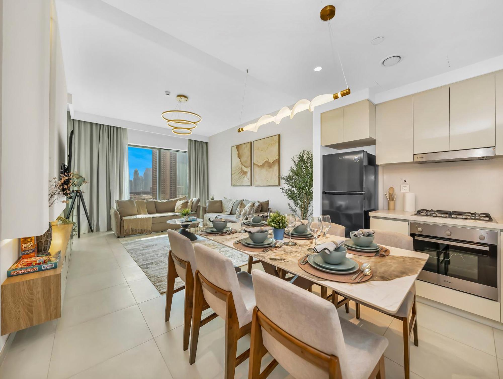 Appartement Al-fannan At Downtown Views 2 - Burj Khalifa View - Brand New Luxury 2 Bedroom
