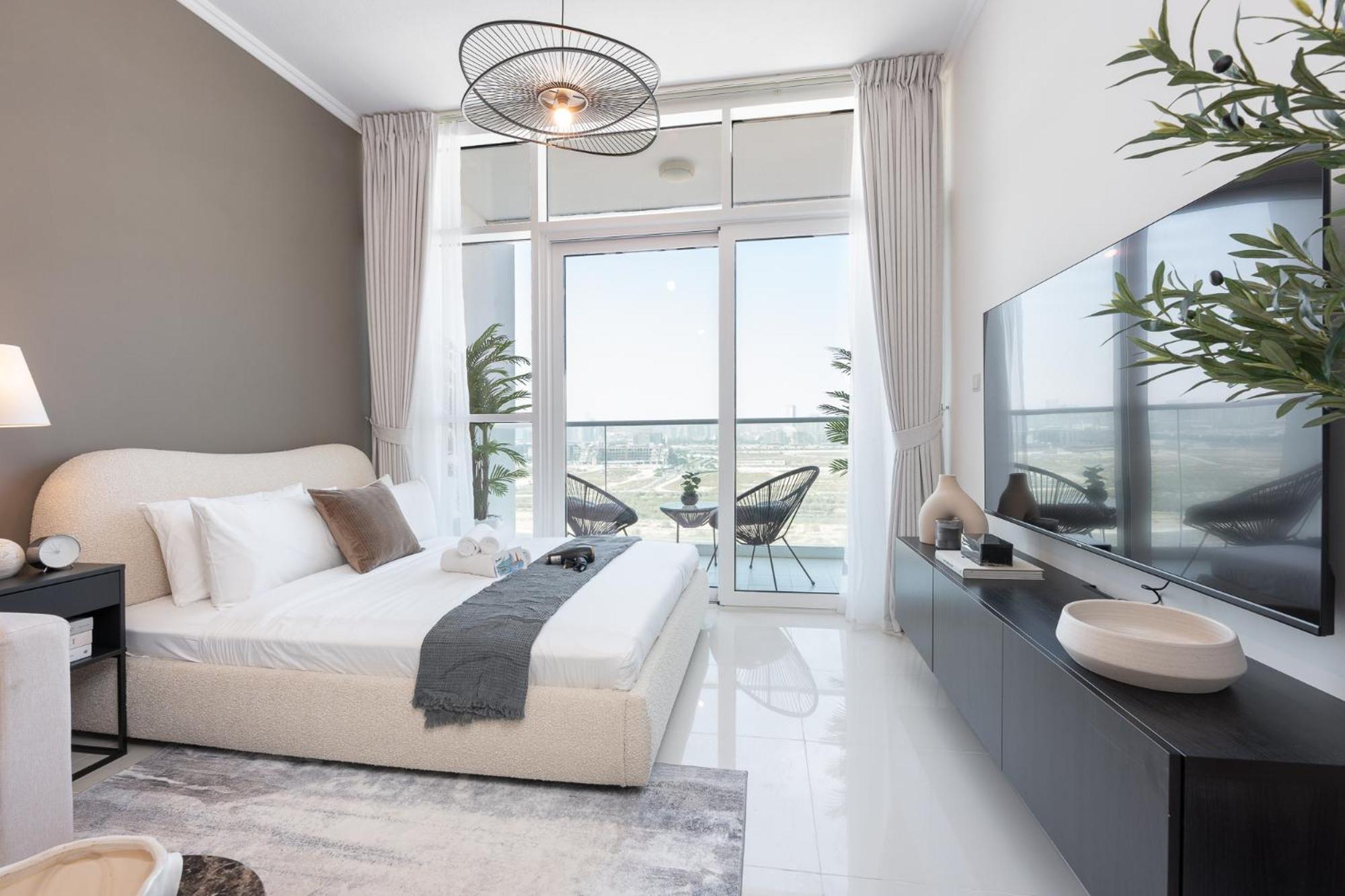 Appartement Spacious 1-bedroom At Carson C In Damac Hills With Peaceful Vibes