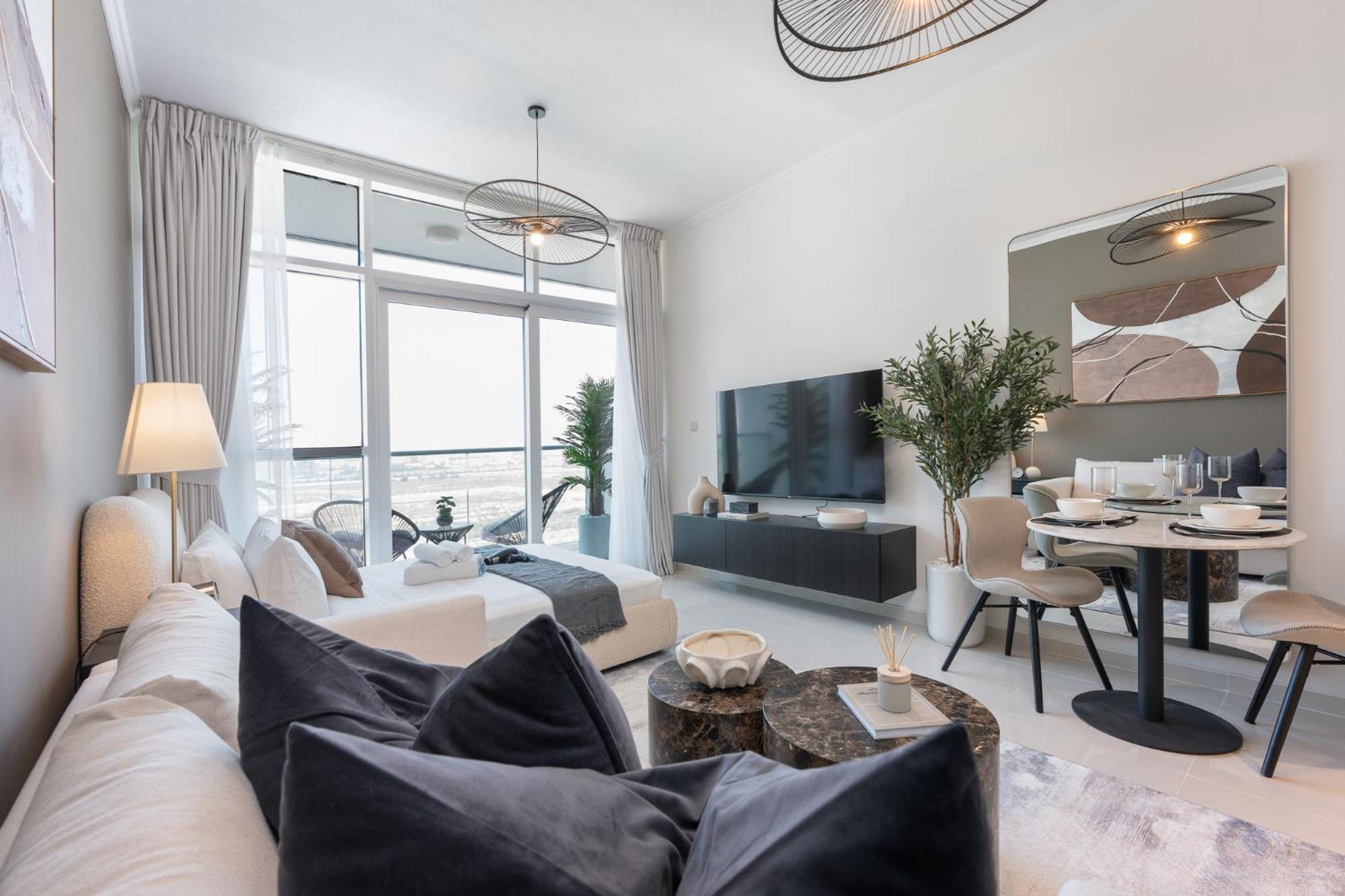 Appartement Spacious 1-bedroom At Carson C In Damac Hills With Peaceful Vibes Dubaï