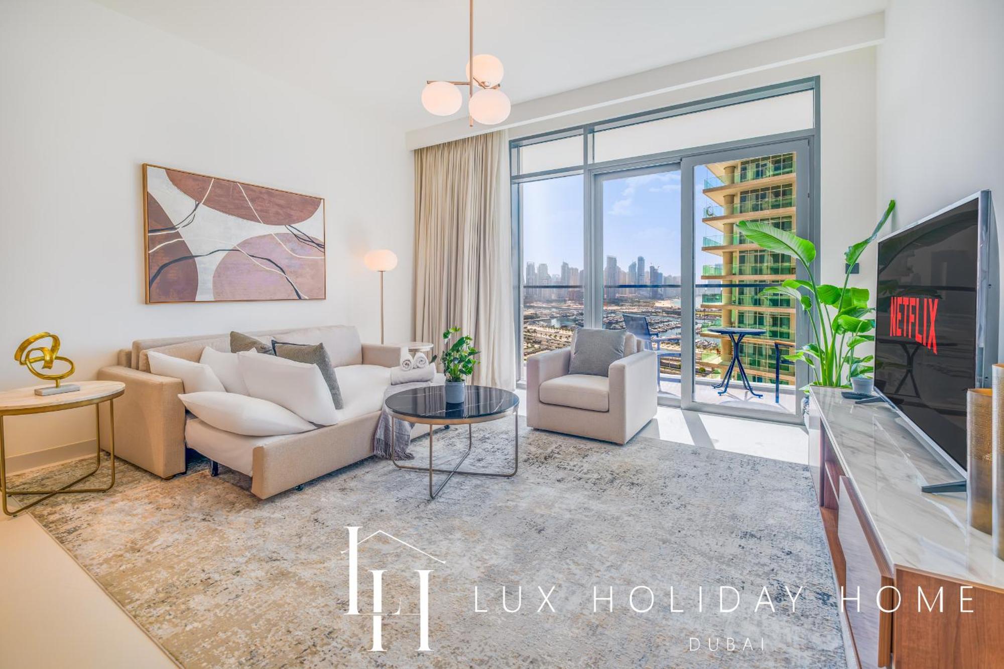 Lux The Marina Vista Beachfront 4 Dubaï