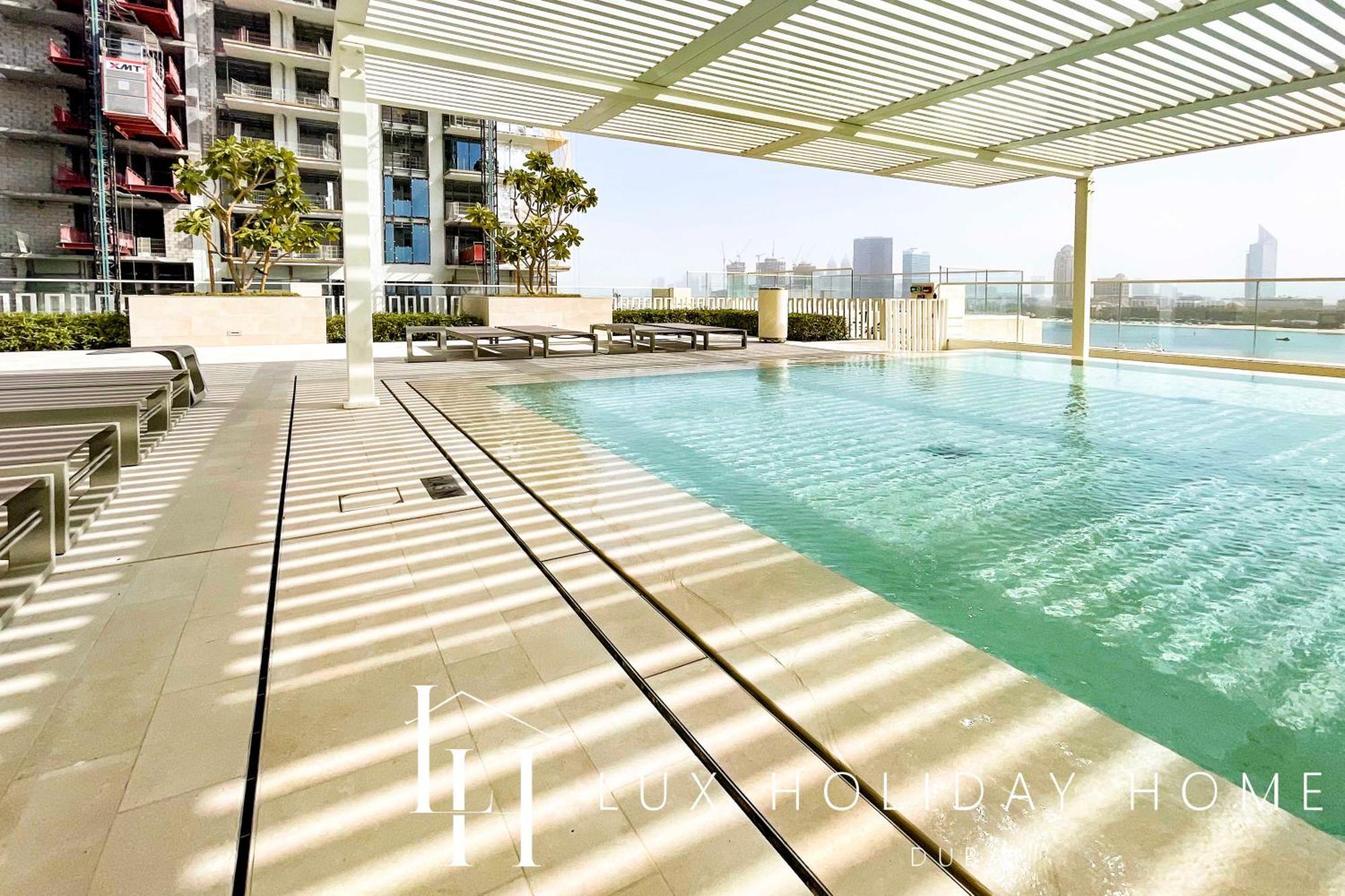 Lux The Marina Vista Beachfront 4 Appartement Dubaï