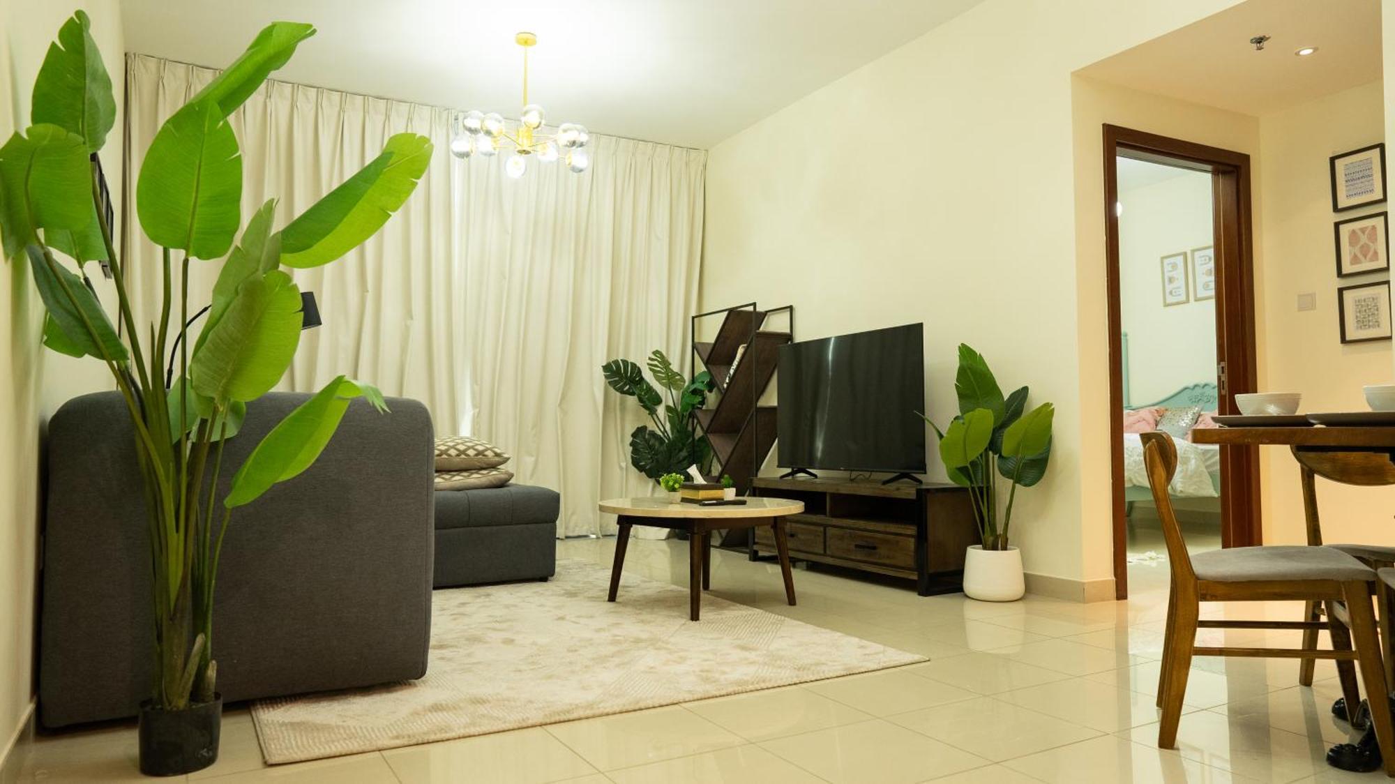 Boho Chic Haven Burj Khalifa View Appartement