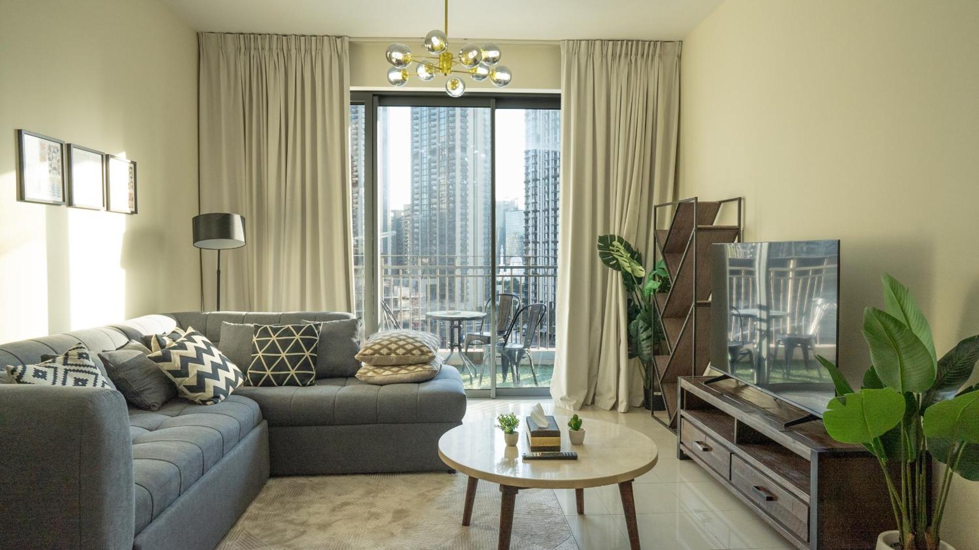 Appartement Boho Chic Haven Burj Khalifa View *