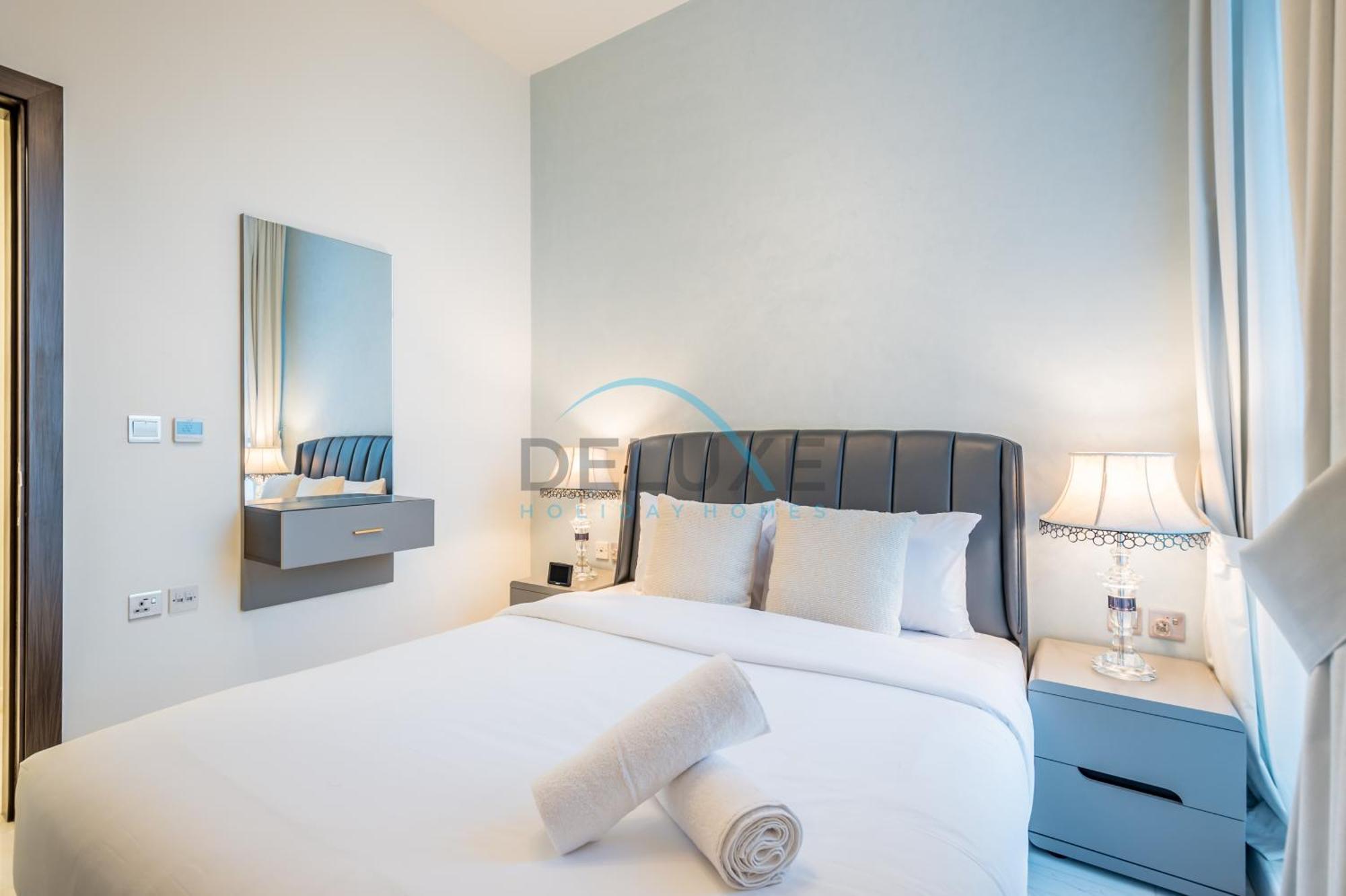 Upscale 3br In Bayz Tower, Business Bay By Deluxe Homes Apartamento *