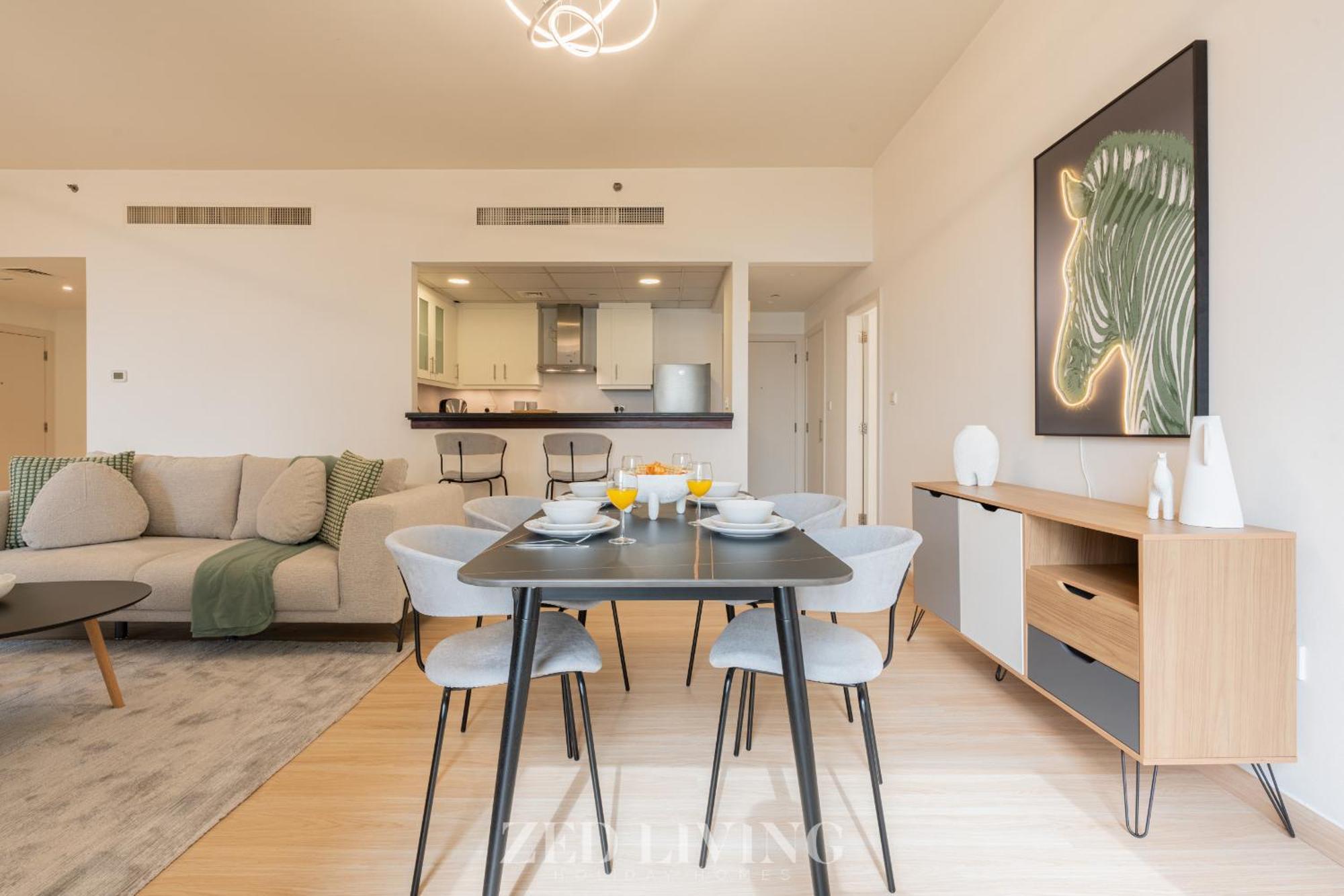 Apartamento Rimal 3 - Seaview Delight Spacious 1 In Jbr - Zed Living Dubai