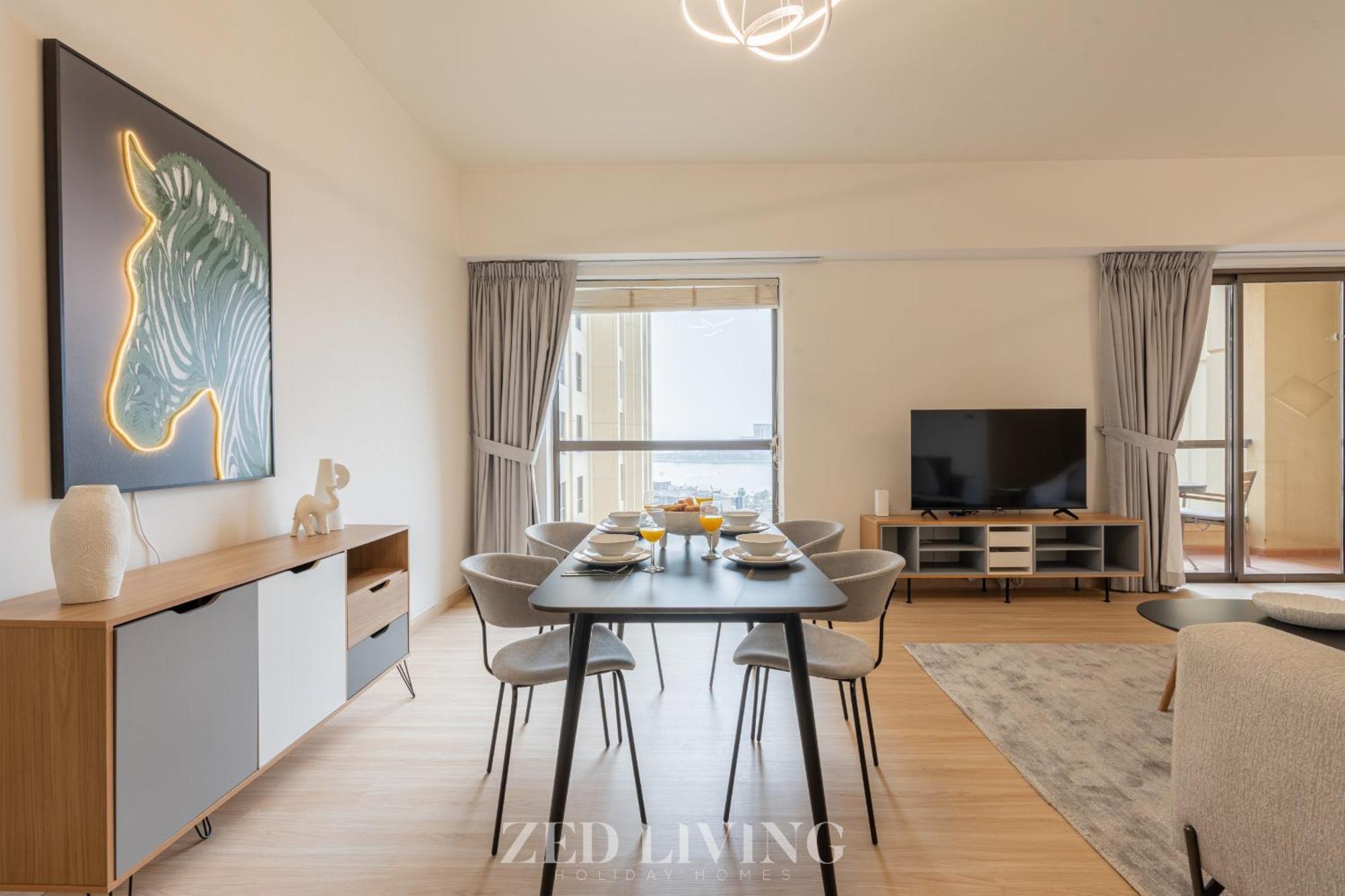Rimal 3 - Seaview Delight Spacious 1 In Jbr - Zed Living Apartamento *