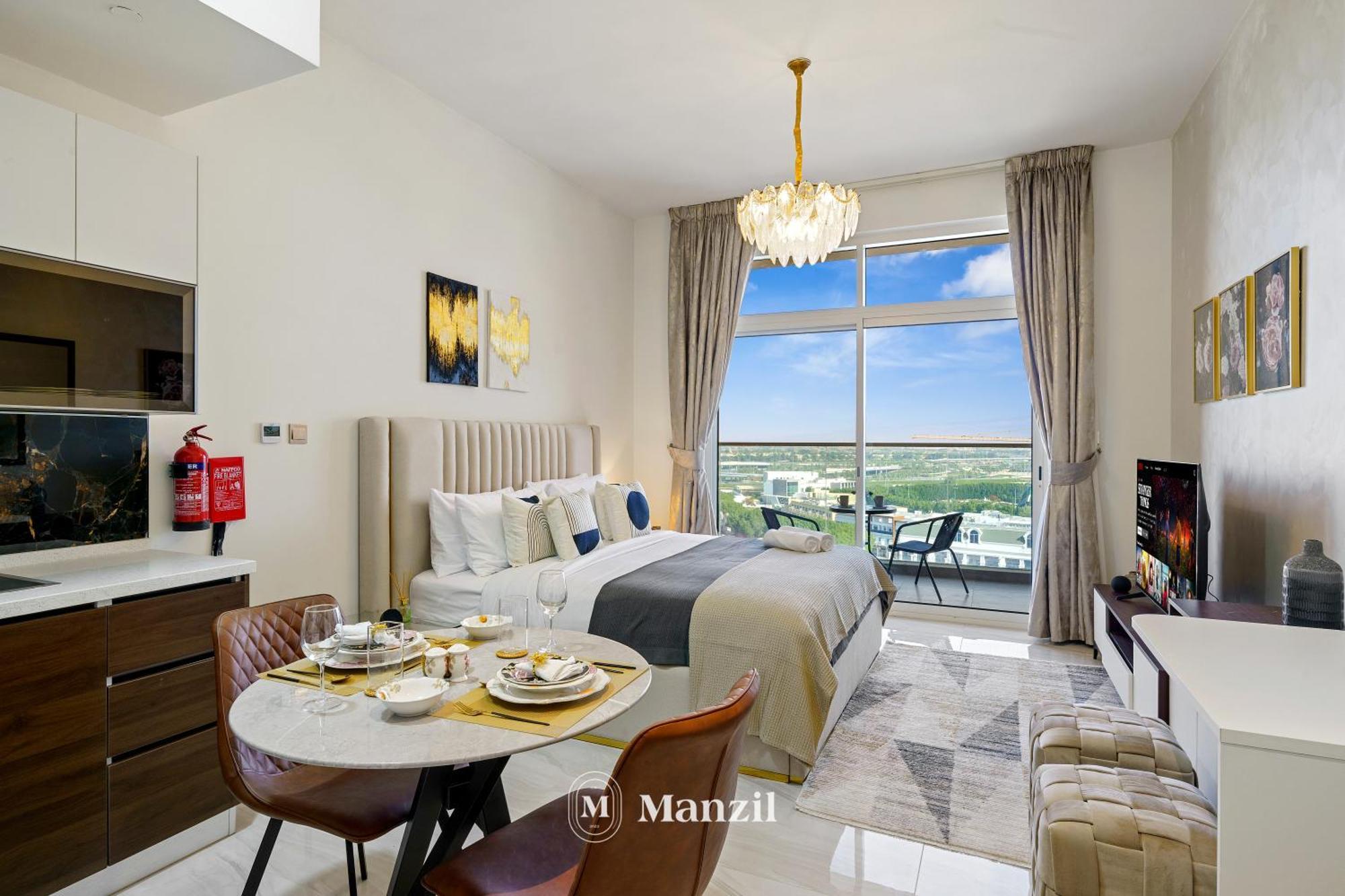 Manzil -studio Near Miracle Garden Apartment Dubai