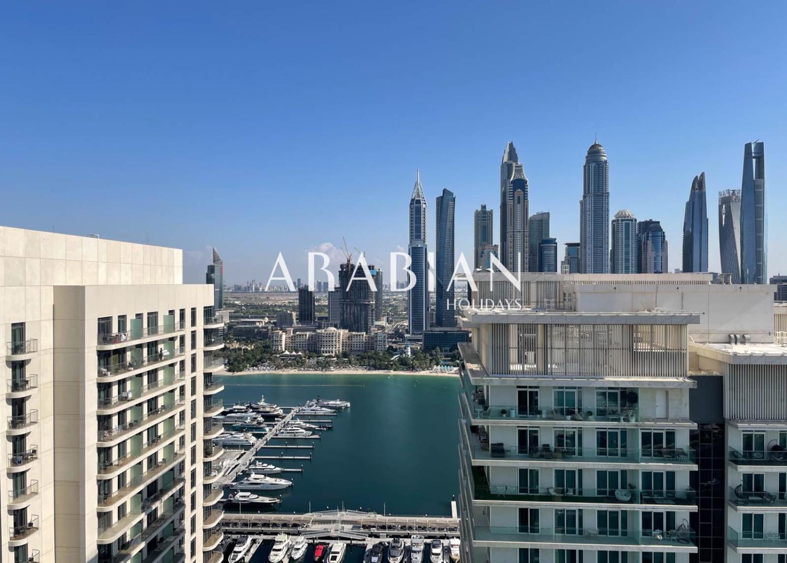 Appartement Charming 2br With Sea View&beach Access Dubaï