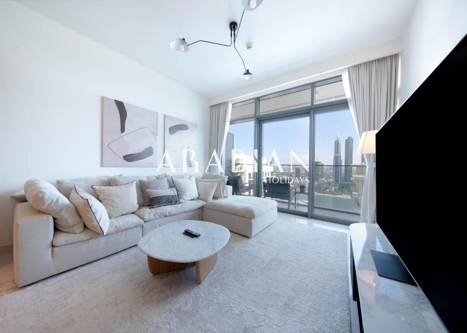 Appartement Charming 2br With Sea View&beach Access Dubaï