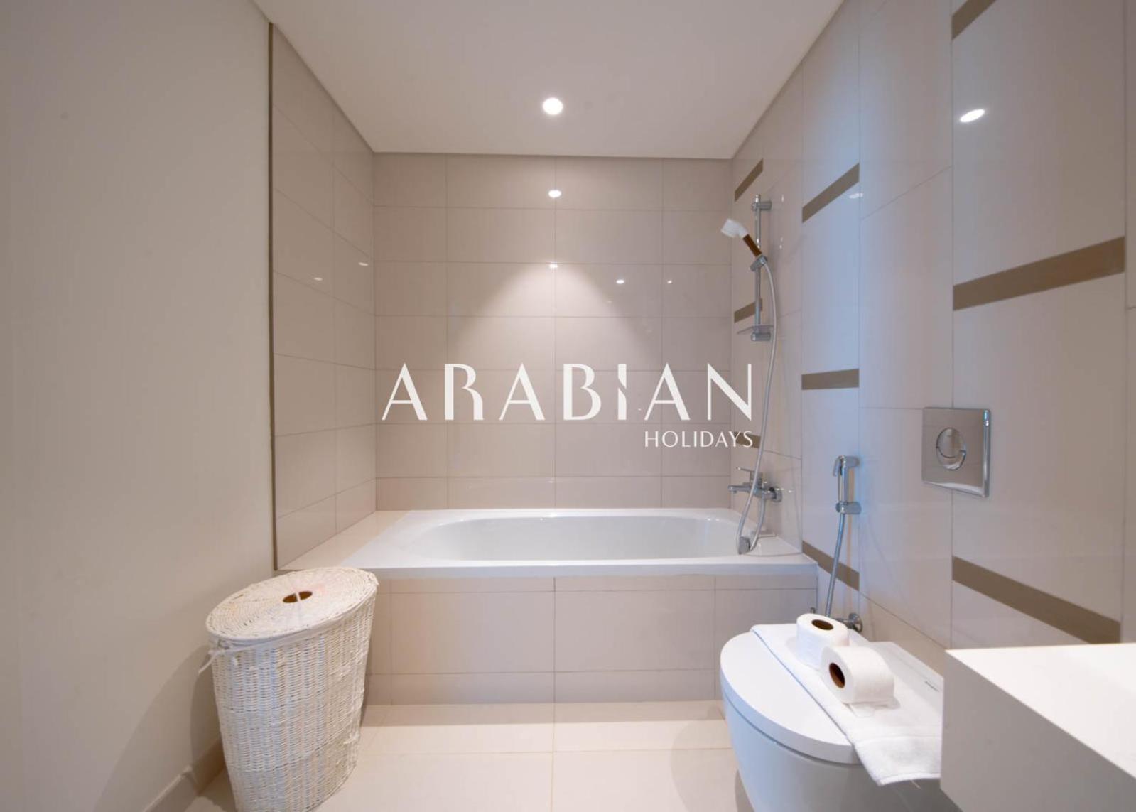 Appartement Charming 2br With Sea View&beach Access Dubaï