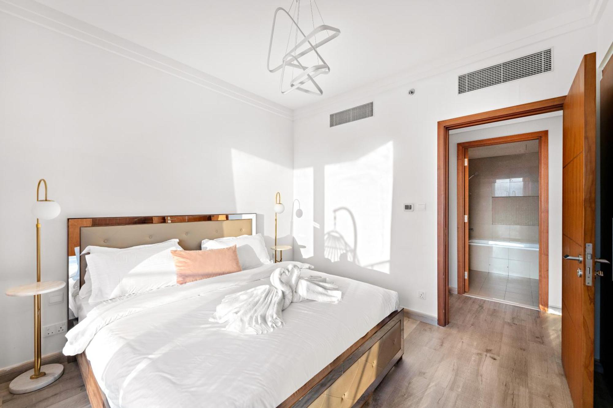 Apartamento First Class 2br With Full Burj Khalifa And Fountain View *