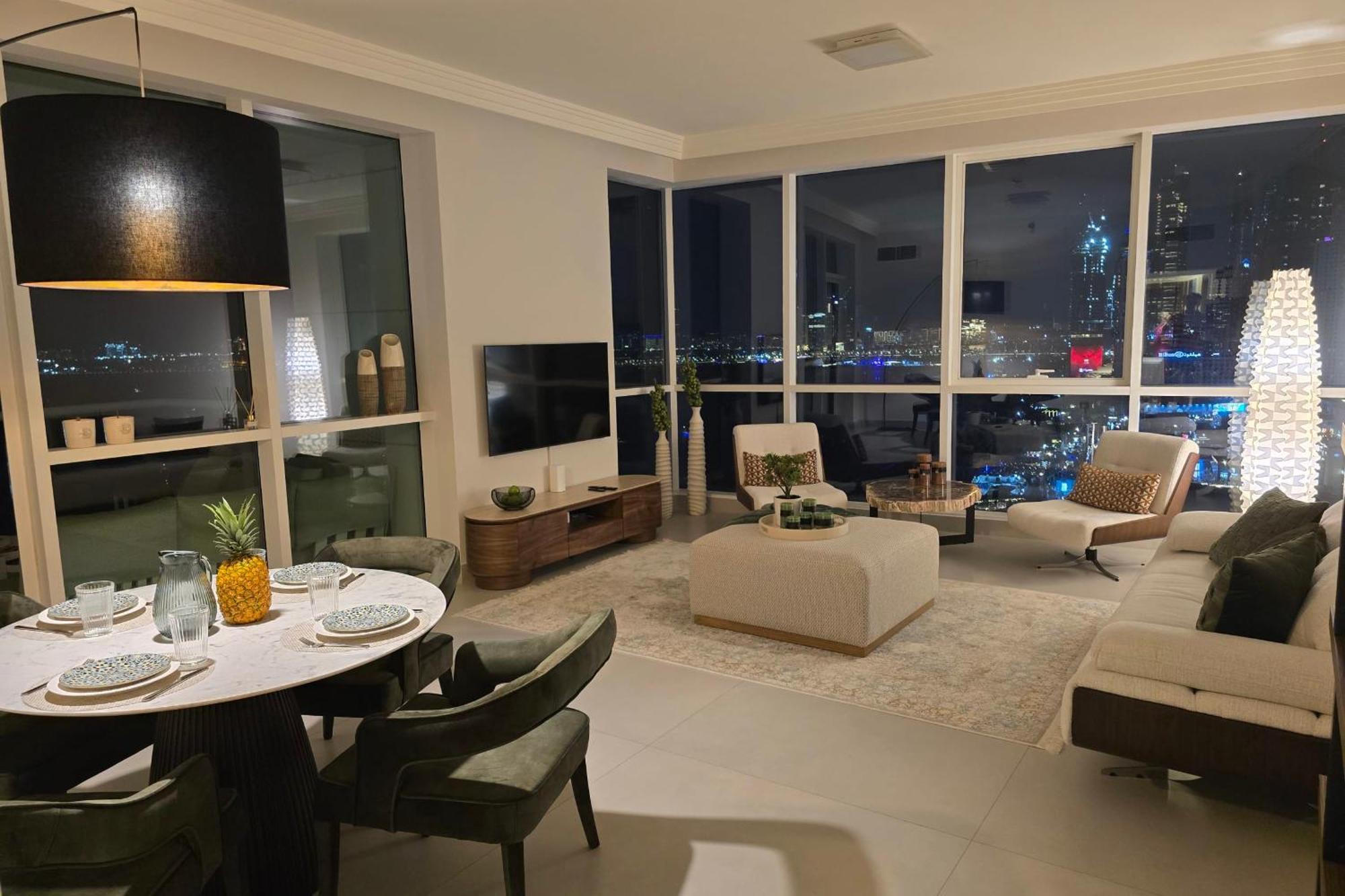 Beachfront 250 View Private High Floor Dubaï