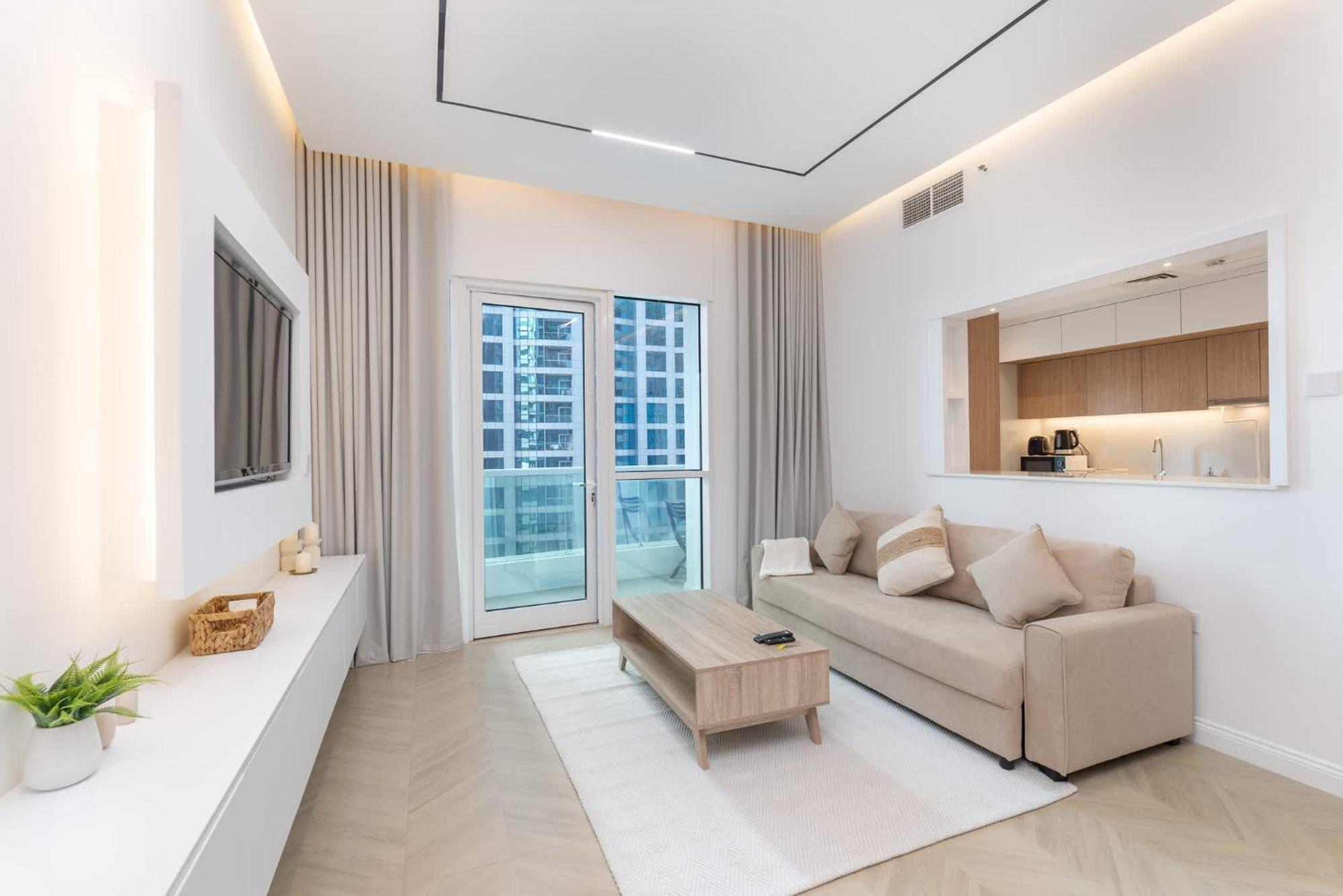 A Fabulous 1 Bedroom In Marina Pinnacle Appartement *