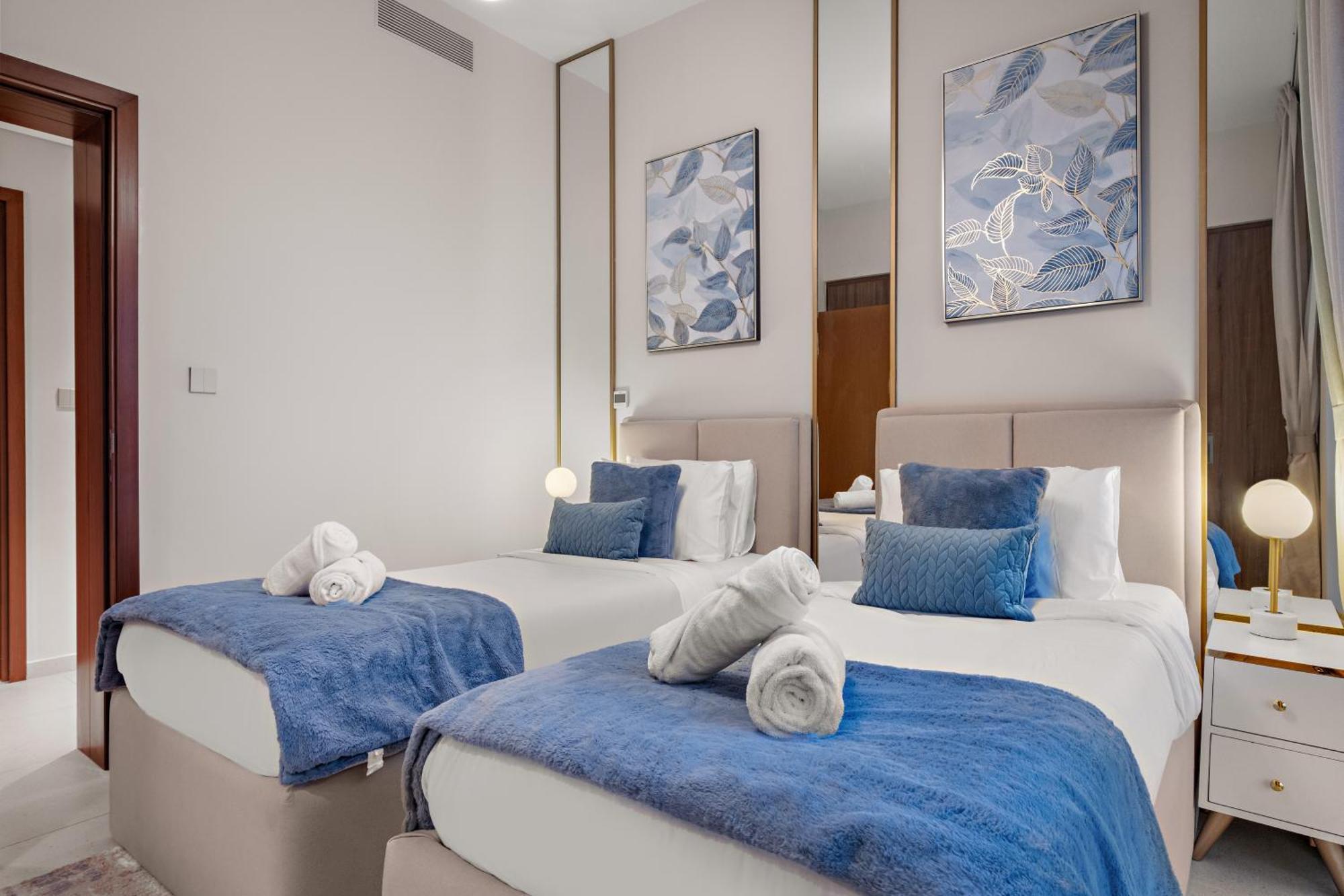 Lejlighed Deluxe 2br In Creek Harbour With Private Beach Access